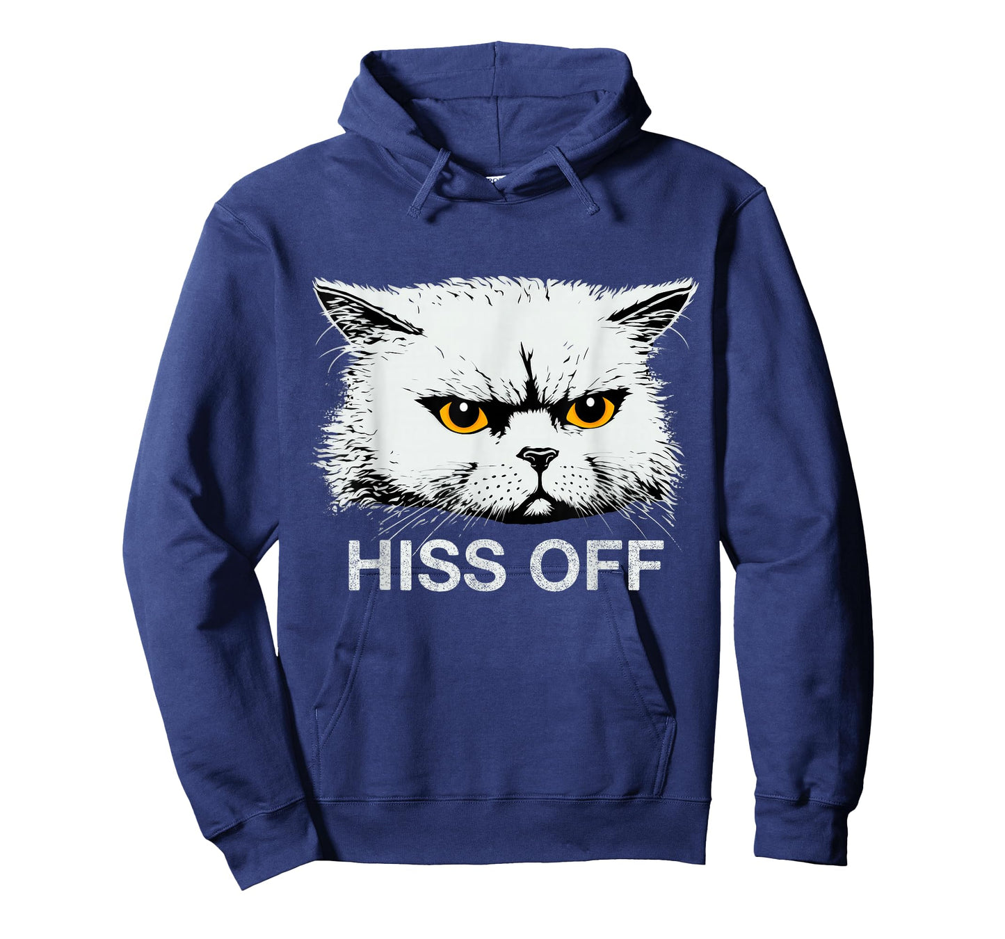 Hiss Off Funny Sarcastic Cat Quote Meow T-Shirt