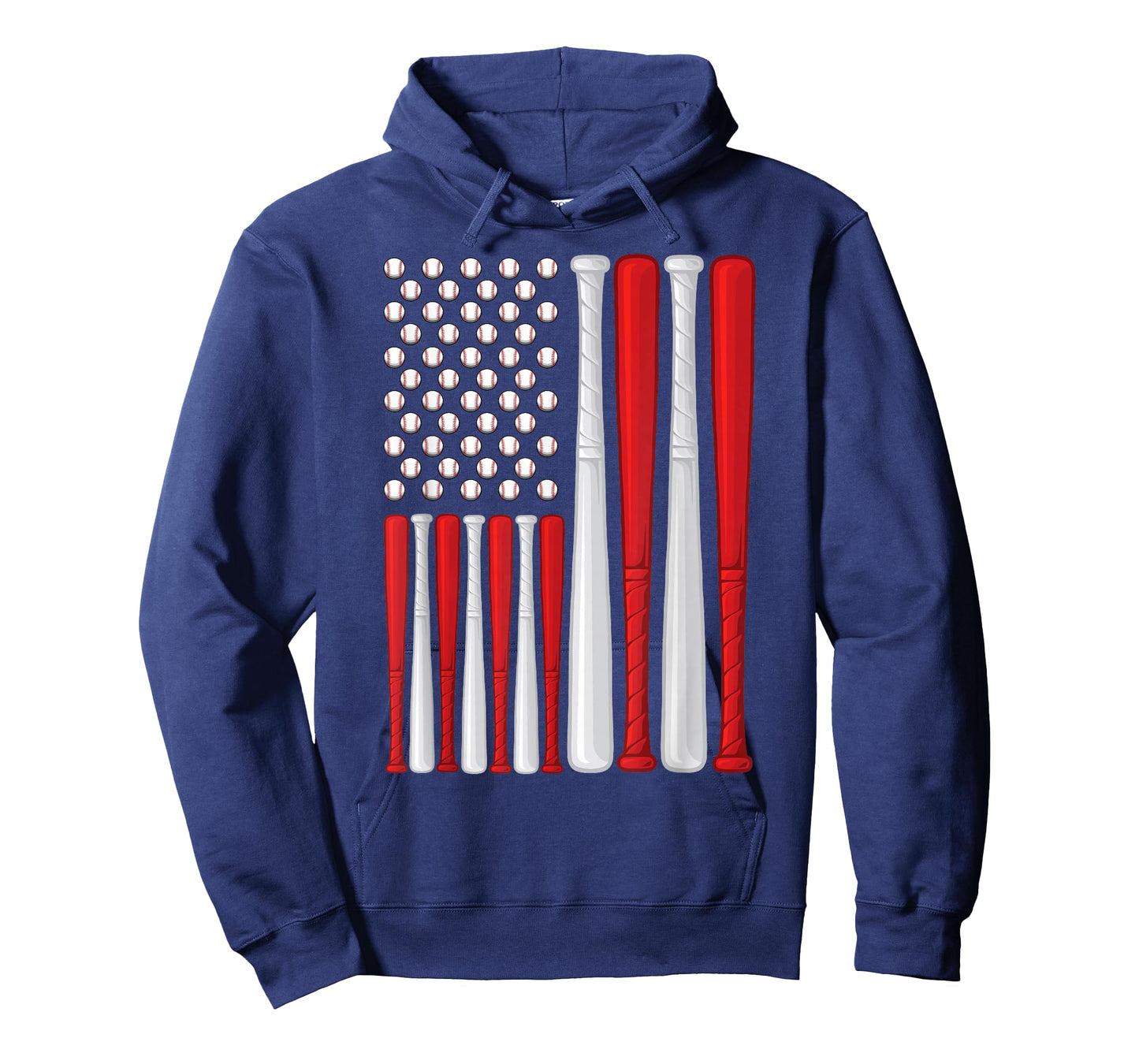 USA Flag - American Baseball Flag - Vintage Baseball Flag T-Shirt