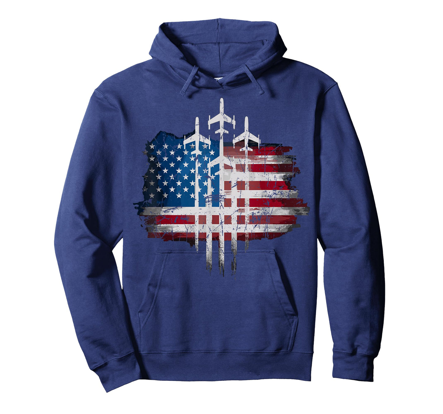 Fighter Jets USA Flag American T-Shirt
