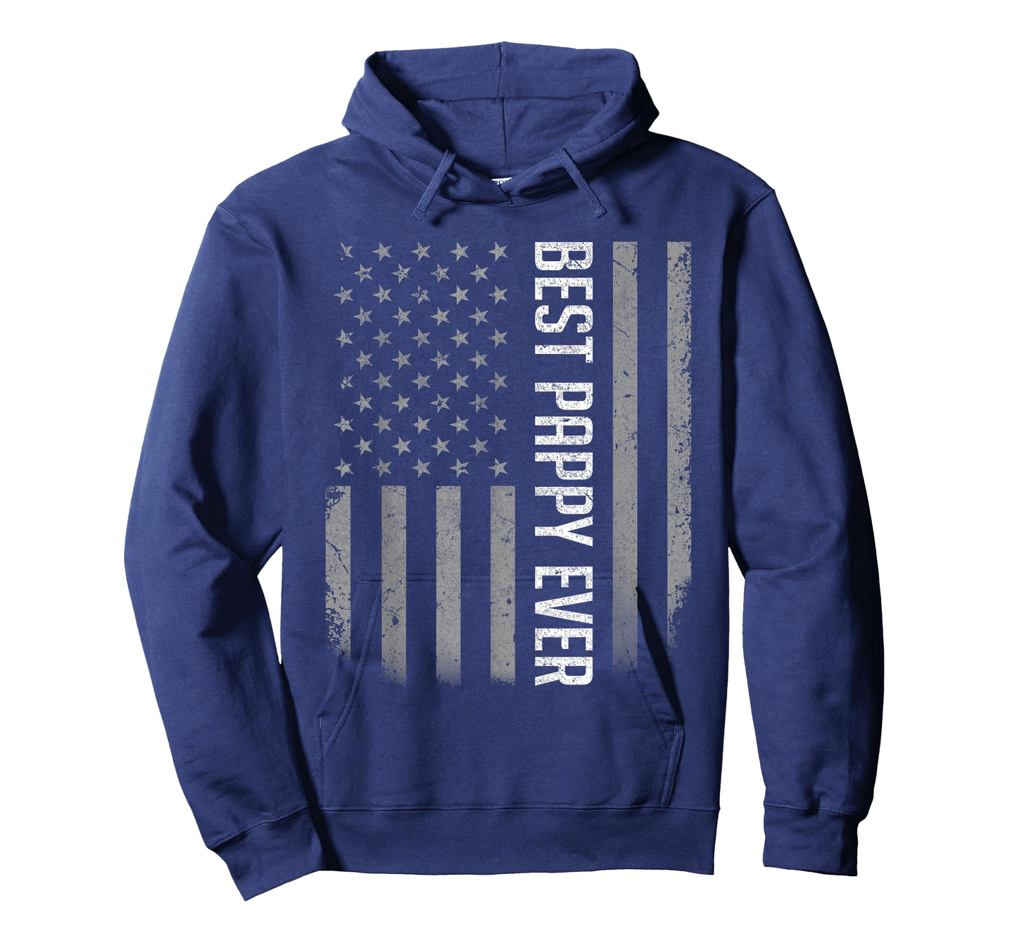 American Flag Dad Shirt Gift for Fathers Day Best Pappy Ever T-Shirt for Men