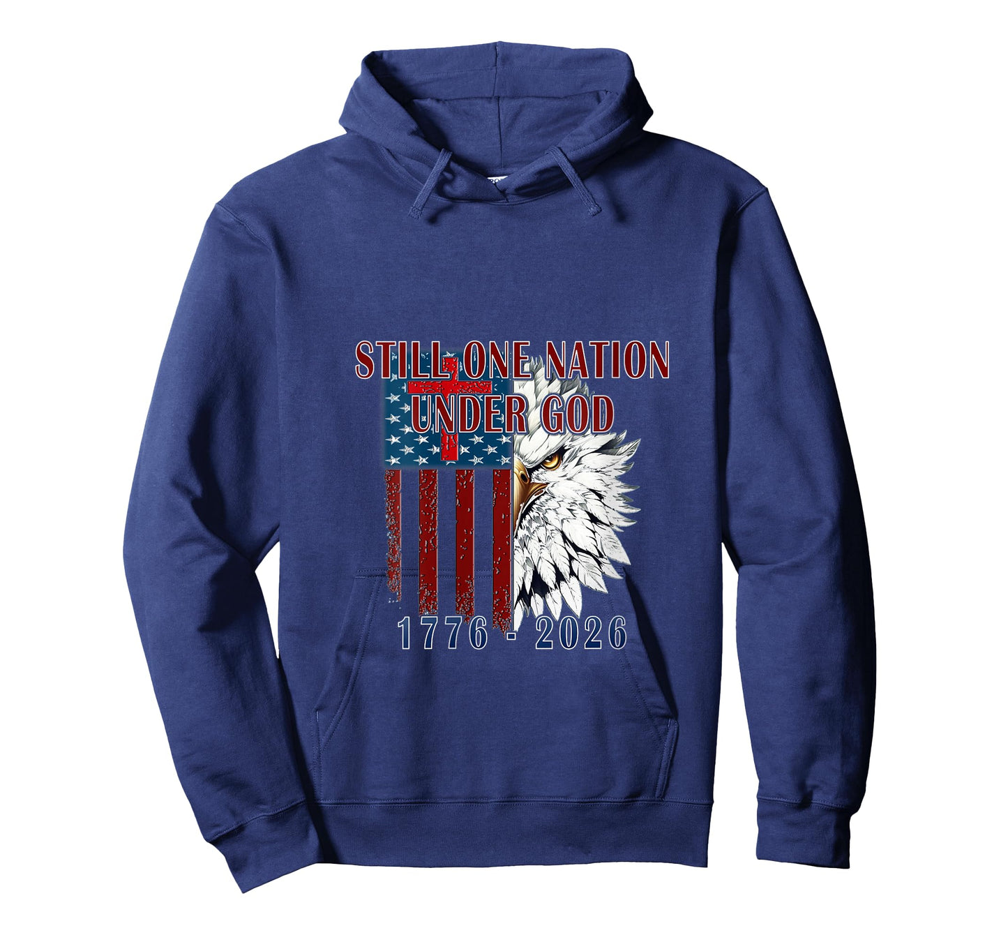 Womens Patriotic Eagle 1776-2026 250th July 4th, Anniversary V-Neck T-Shirt