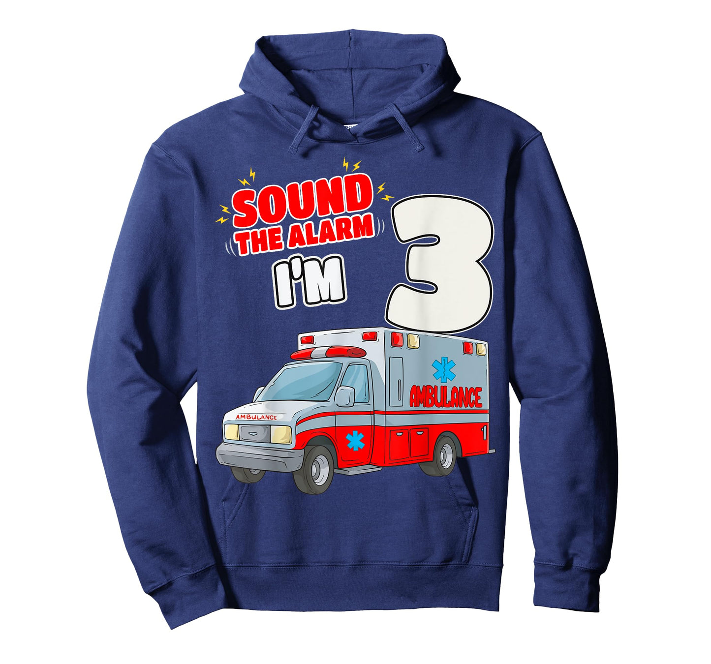 3rd Birthday Medical Ambulance EMT 3 Years Old EMS Paramedic T-Shirt