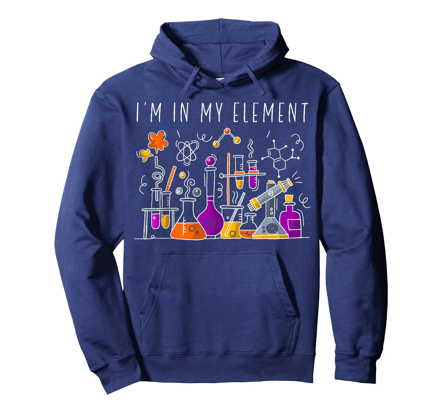 Funny Chemist Gifts I'm in My Element Chemistry Science Nerd T-Shirt Small