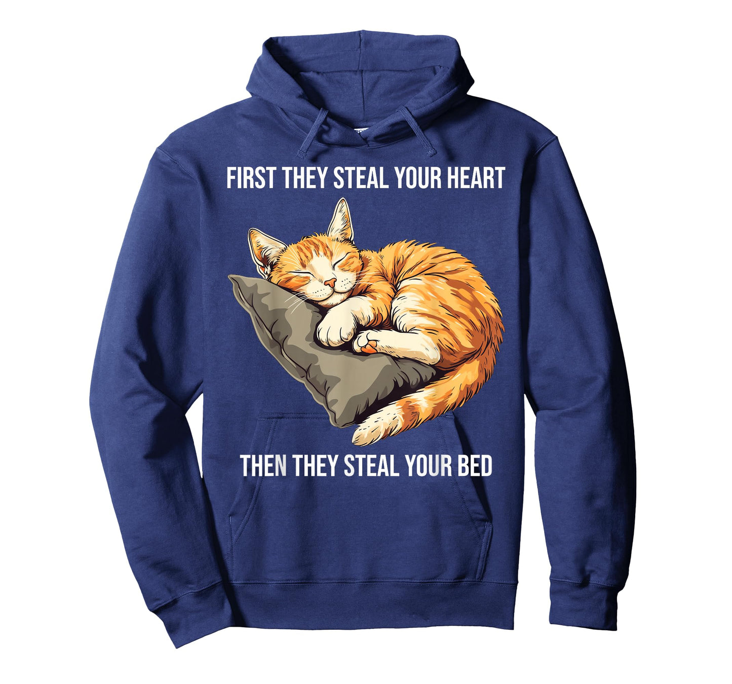 Funny Cat First They Steal Your Heart T-Shirt