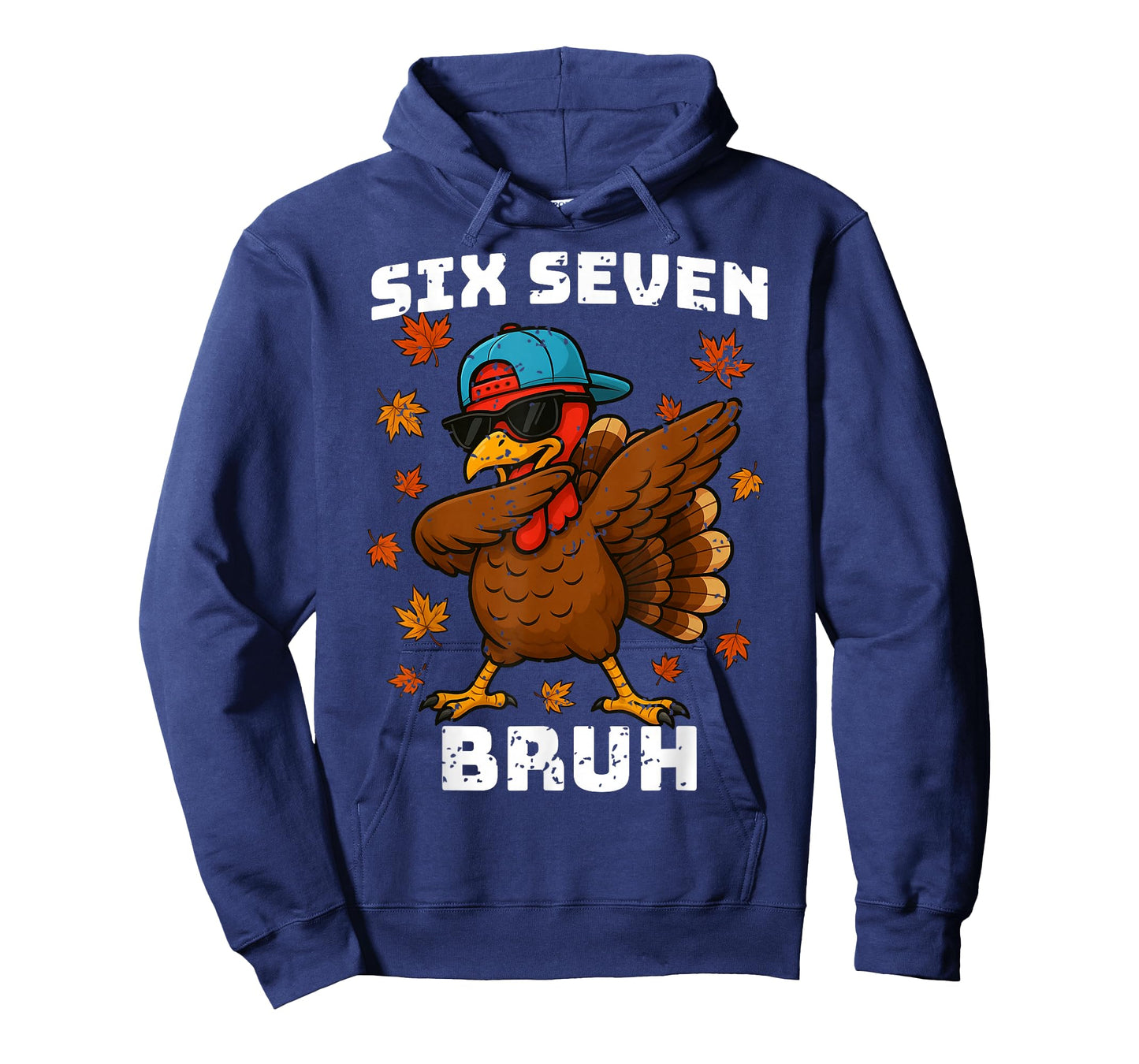 Six Seven 67 Thanksgiving Meme Funny Thankful Turkey Dabbing T-Shirt