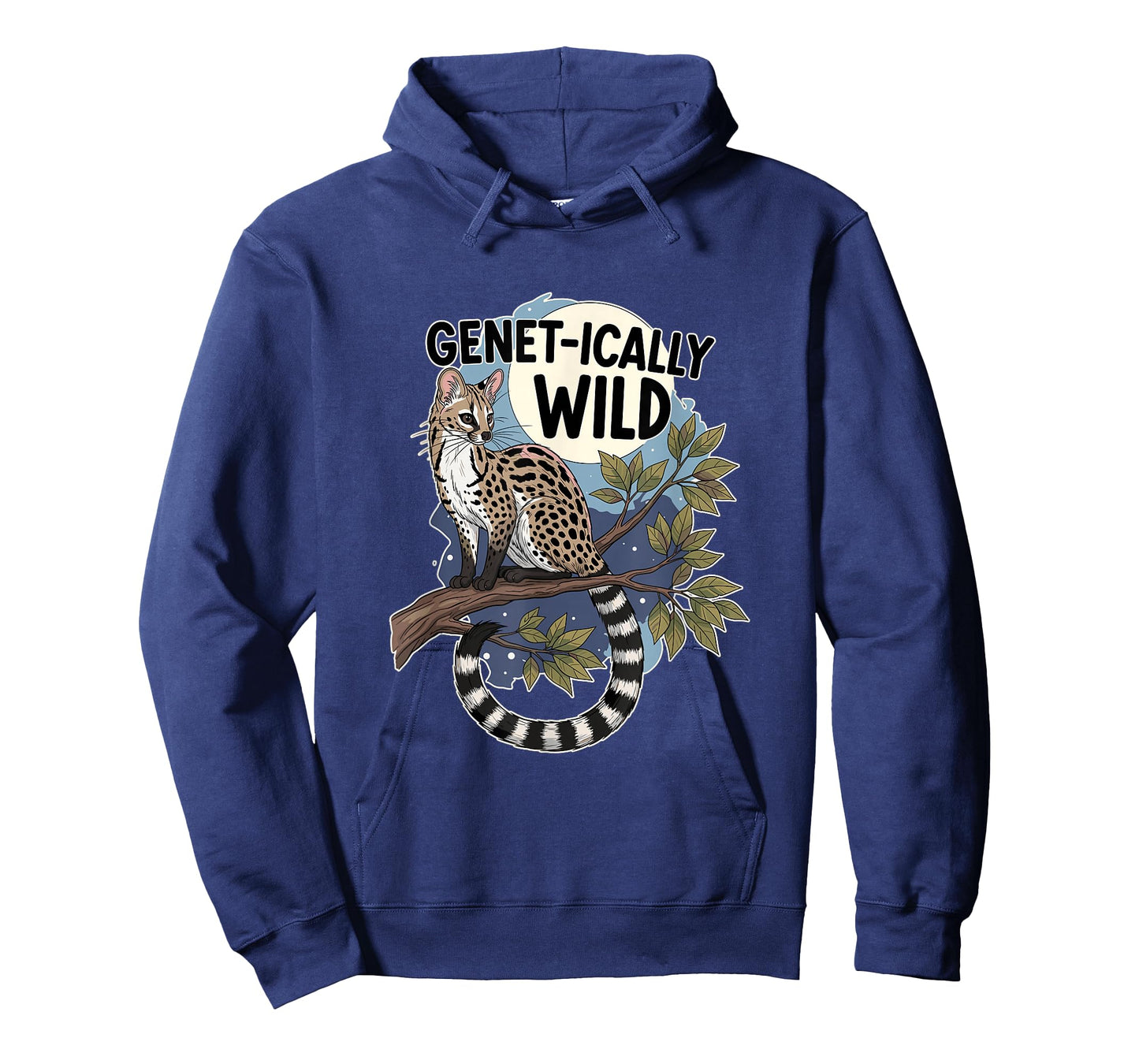 Genet-ically Wild Funny Genet Cat Lover T-Shirt