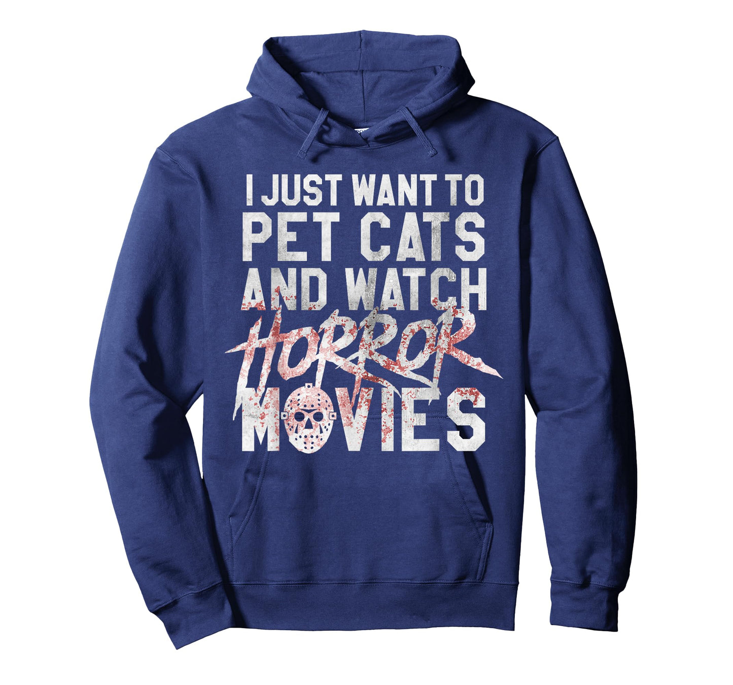Funny Horror Movie Fan - Halloween Cat Lover Gift Men Women T-Shirt