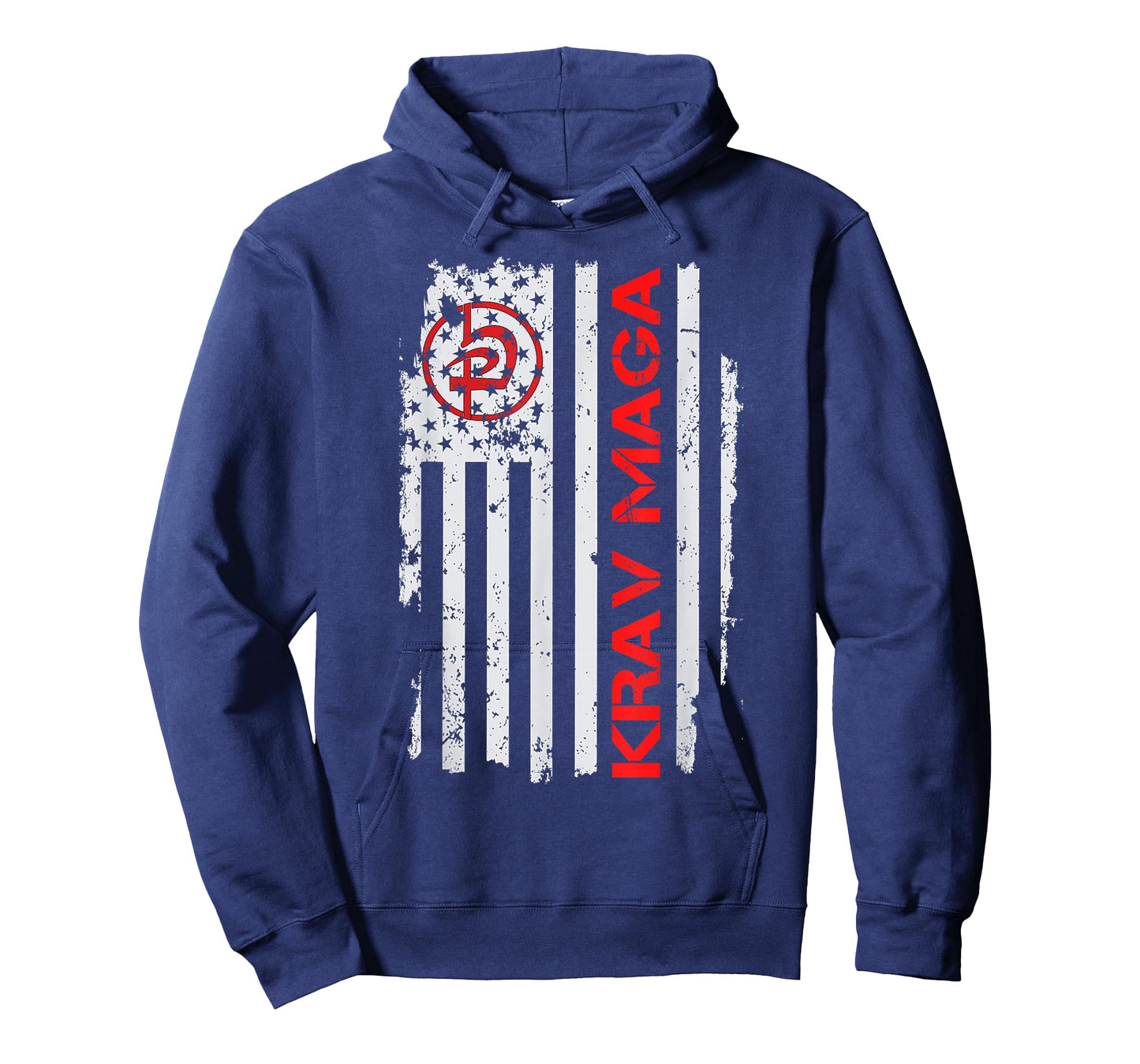 Krav Maga USA American Flag Symbol Fan Vintage T-Shirt