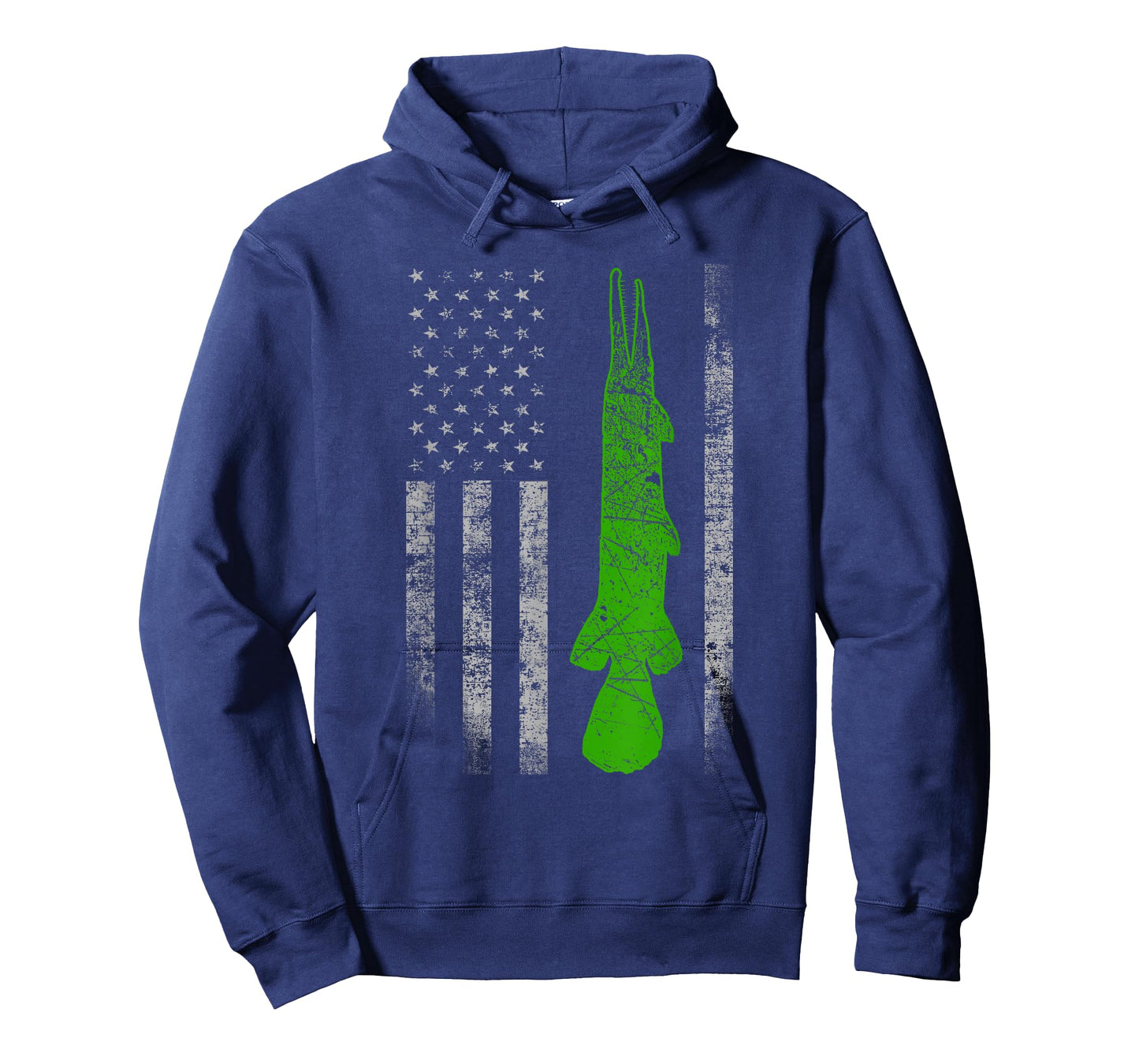 Alligator Gar Flag - Alligator Gar Fishing T-Shirt