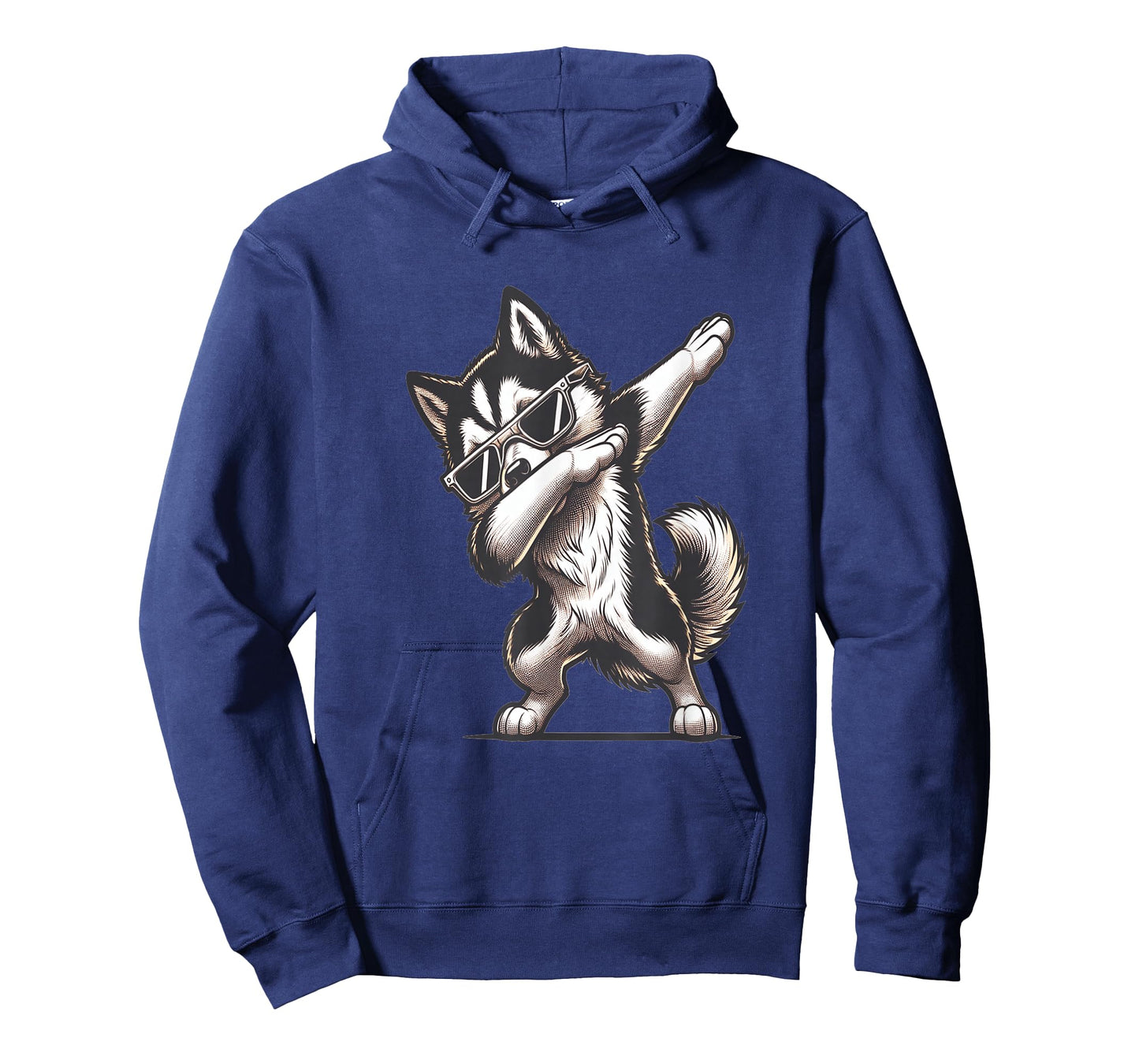 Dab Alaskan Husky Dancing Dabbing Dog T-Shirt