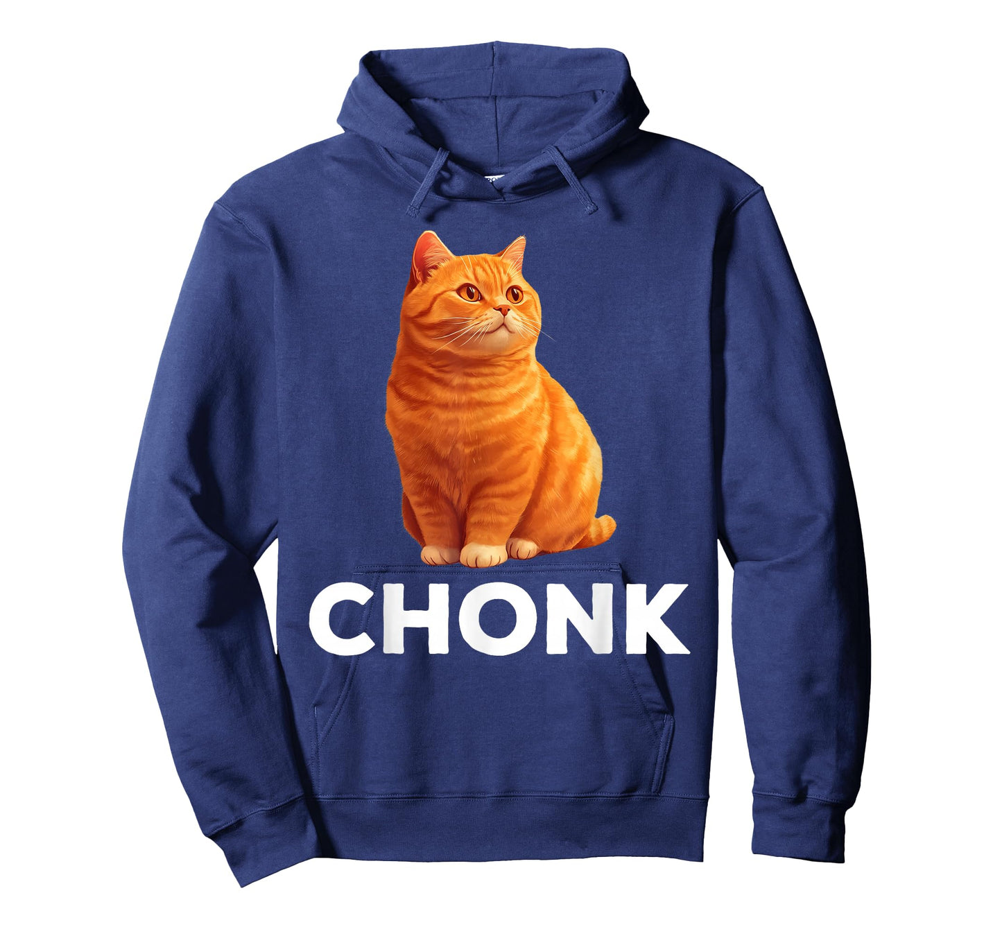 Chonk Orange Cat Funny Cat Lover T-Shirt