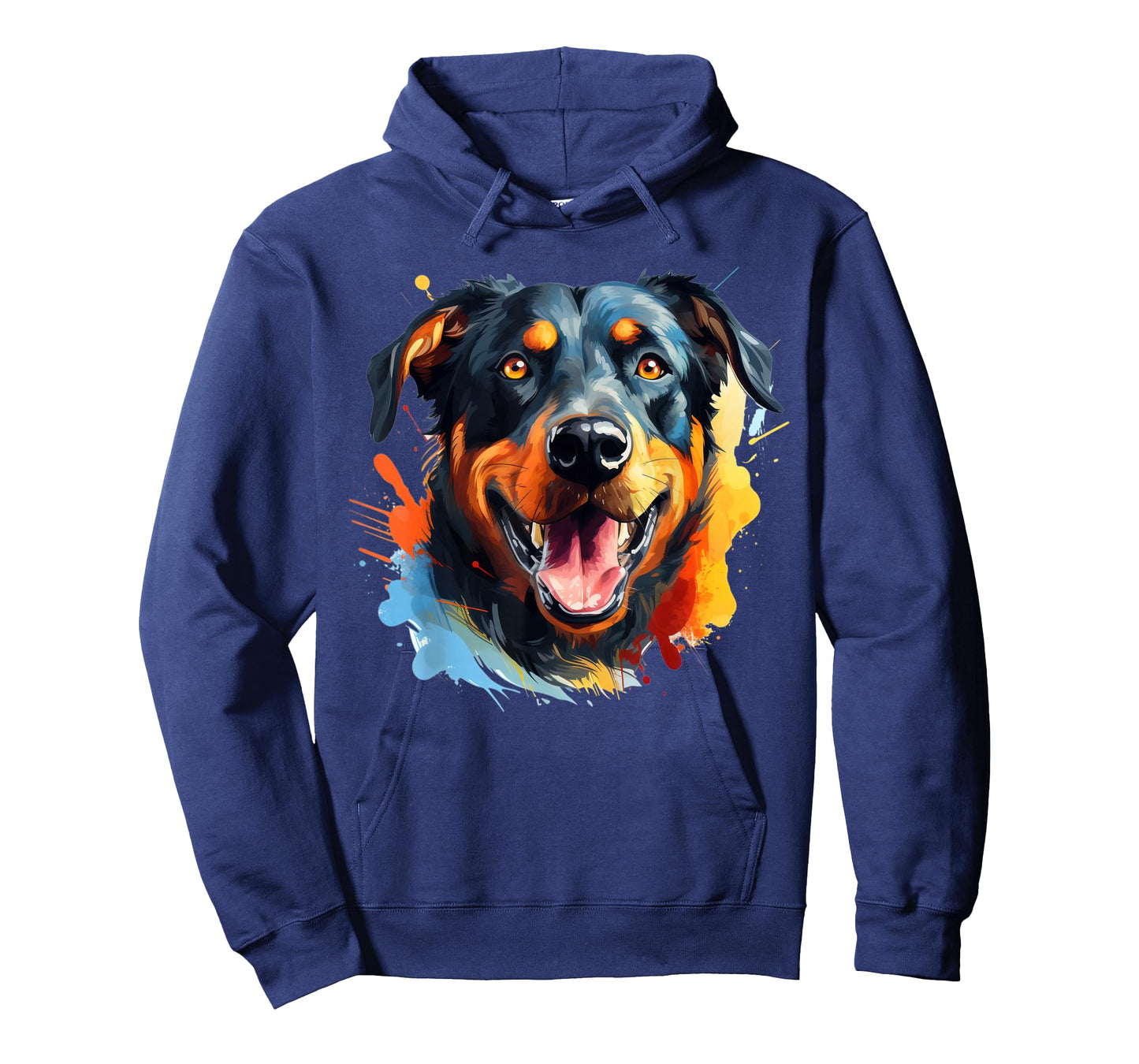 Beauceron Portrait Colour Artwork T-Shirt
