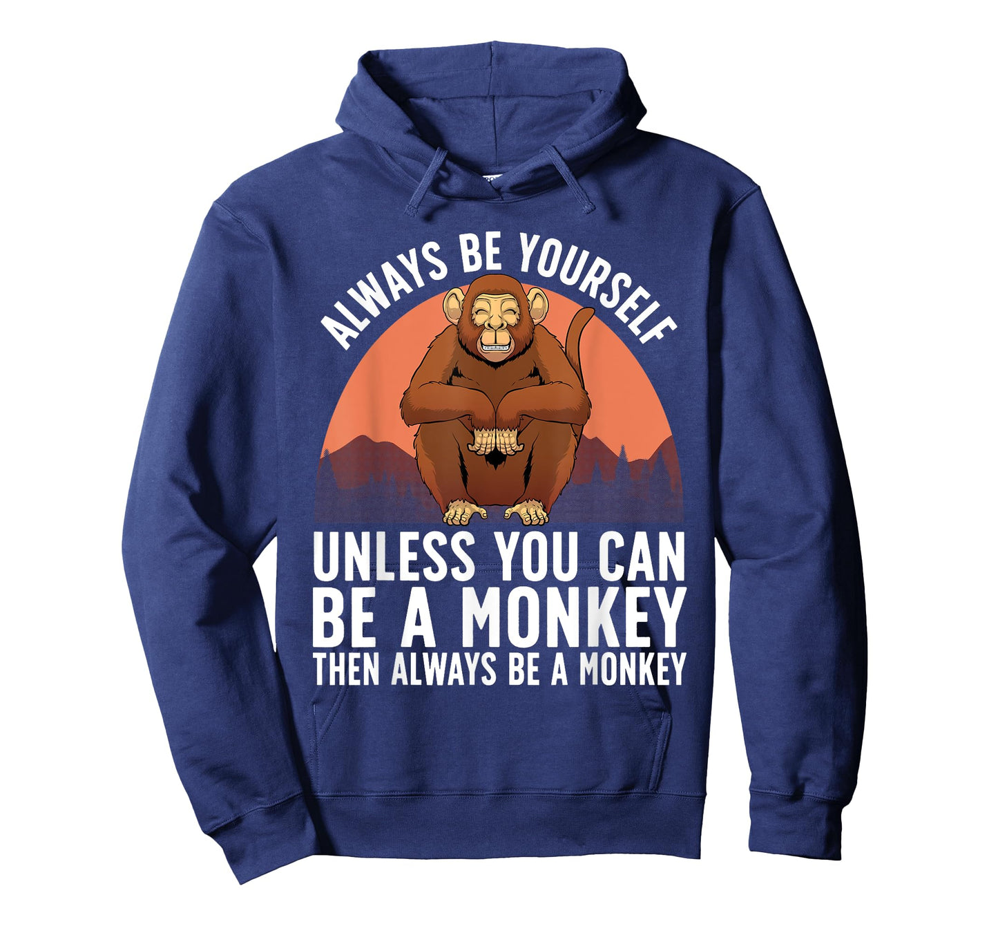 Funny Monkey Design For Men Women Kids Animal Monkey Lover T-Shirt