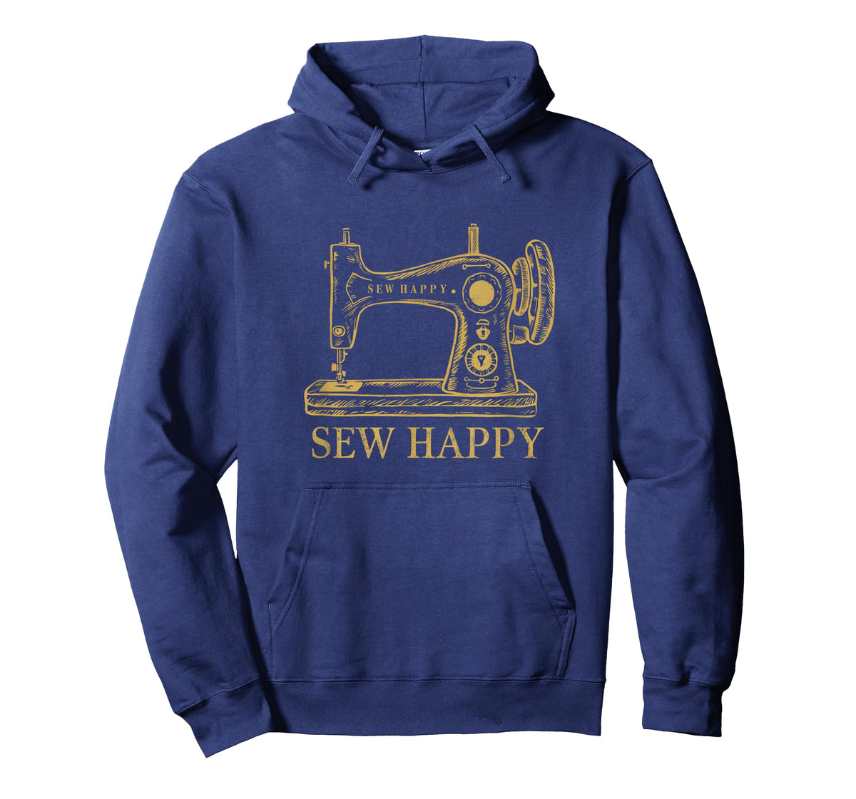 Vintage Sewing Machine Sew Happy Design Crafting Happiness T-Shirt