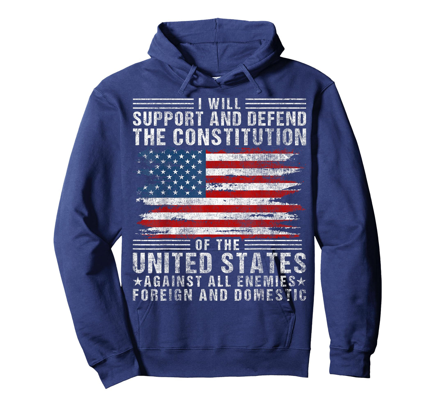Support & Defend The Constitution - US Flag 4th of July T-Shirt