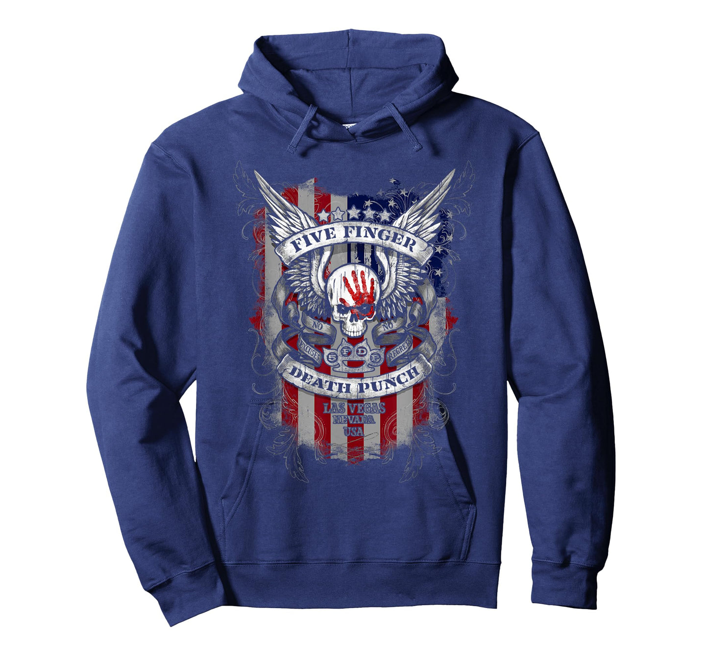 5FDP - No Regrets Stars & Stripes American Flag T-Shirt