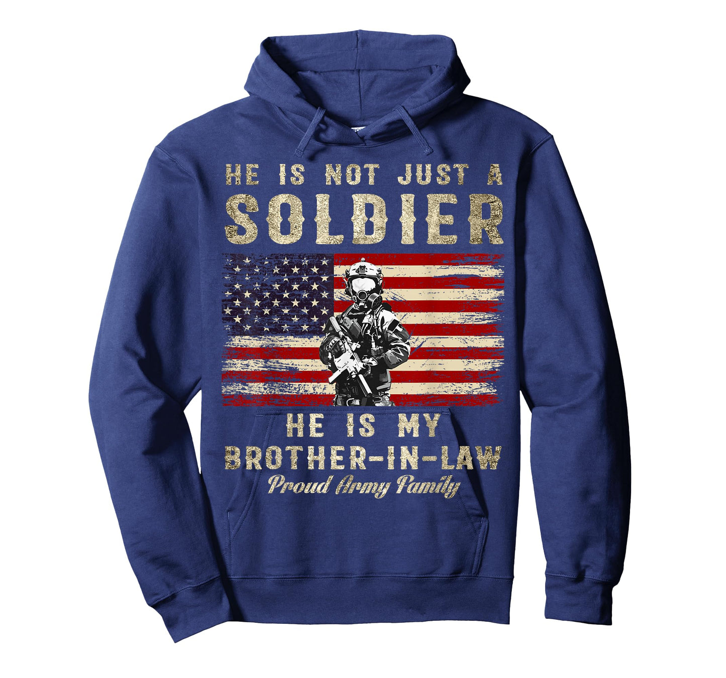 Brother In Law Proud Army Military Soldier Family Memorial T-Shirt