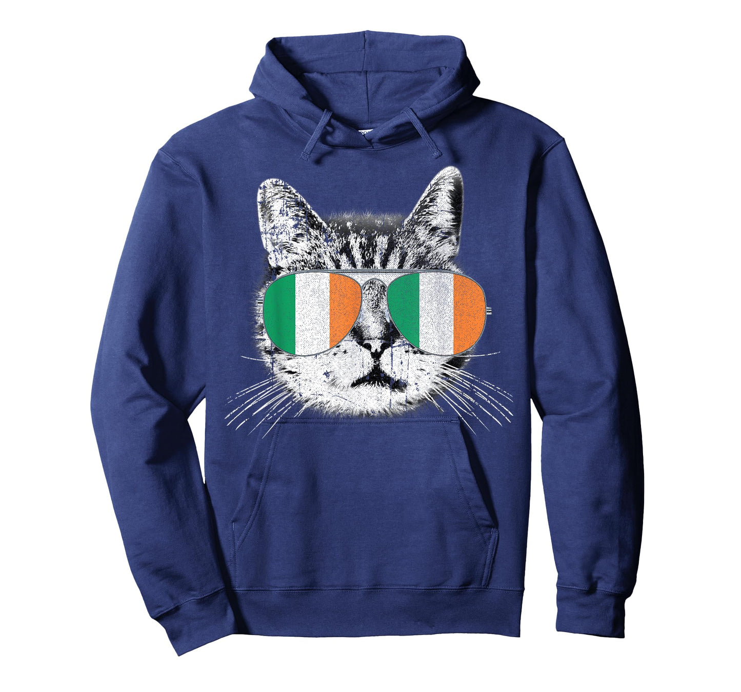 St. Patrick's Day T Shirt Cat Irish Flag Ireland Men Women T-Shirt