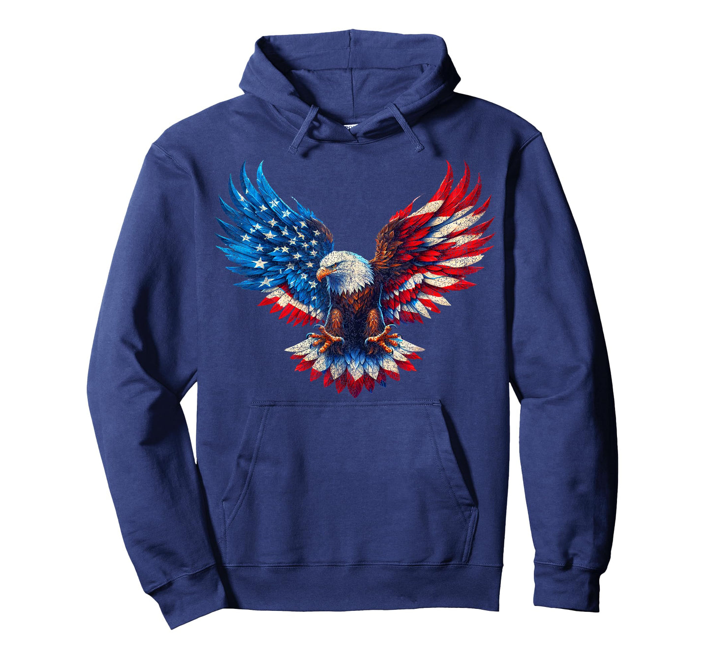 American Flag Bald Eagle Patriotic Eagle 4th of July USA T-Shirt