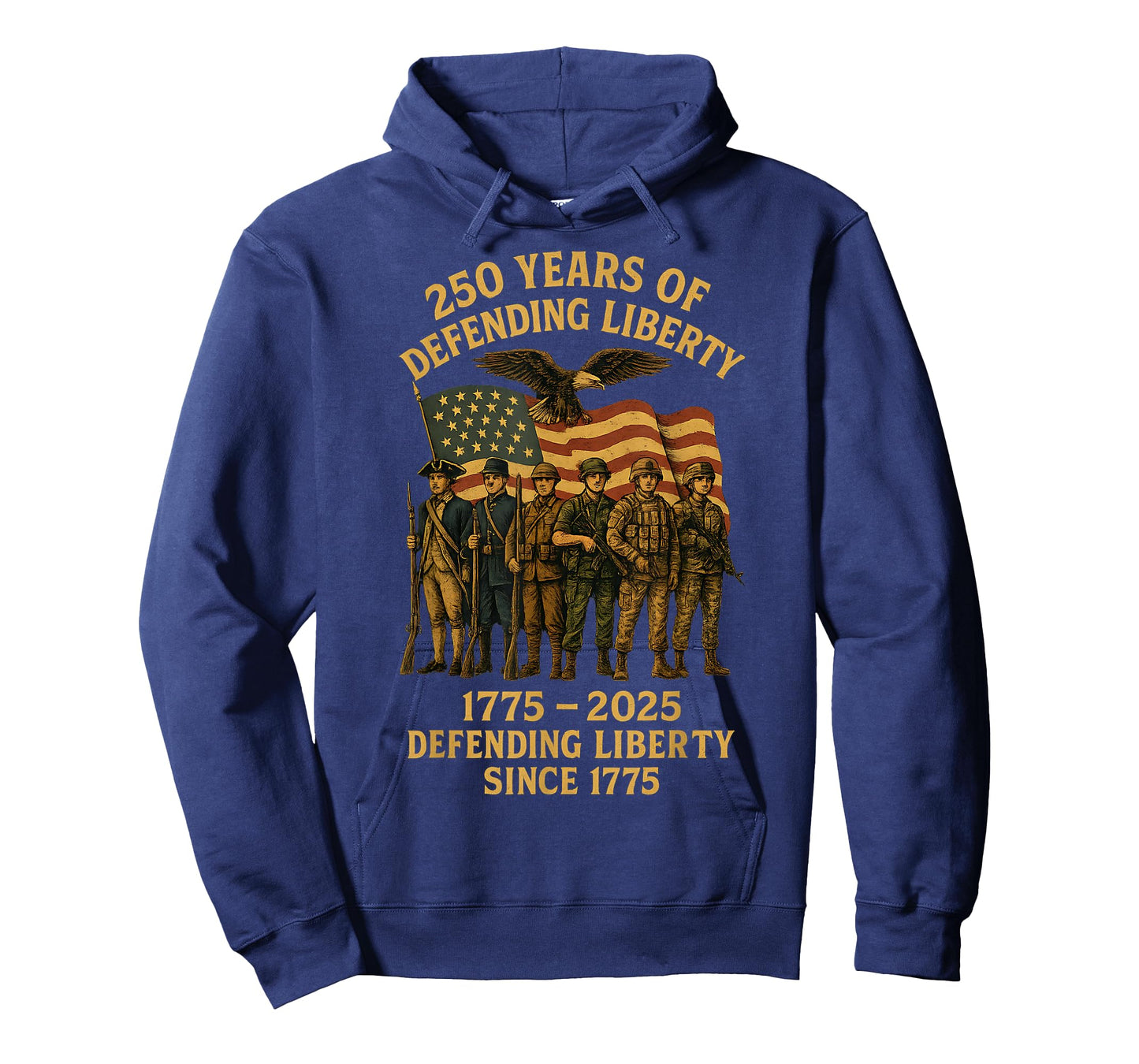 Patriotic USA Army Us Military Parade 250th Anniversary 2025 T-Shirt