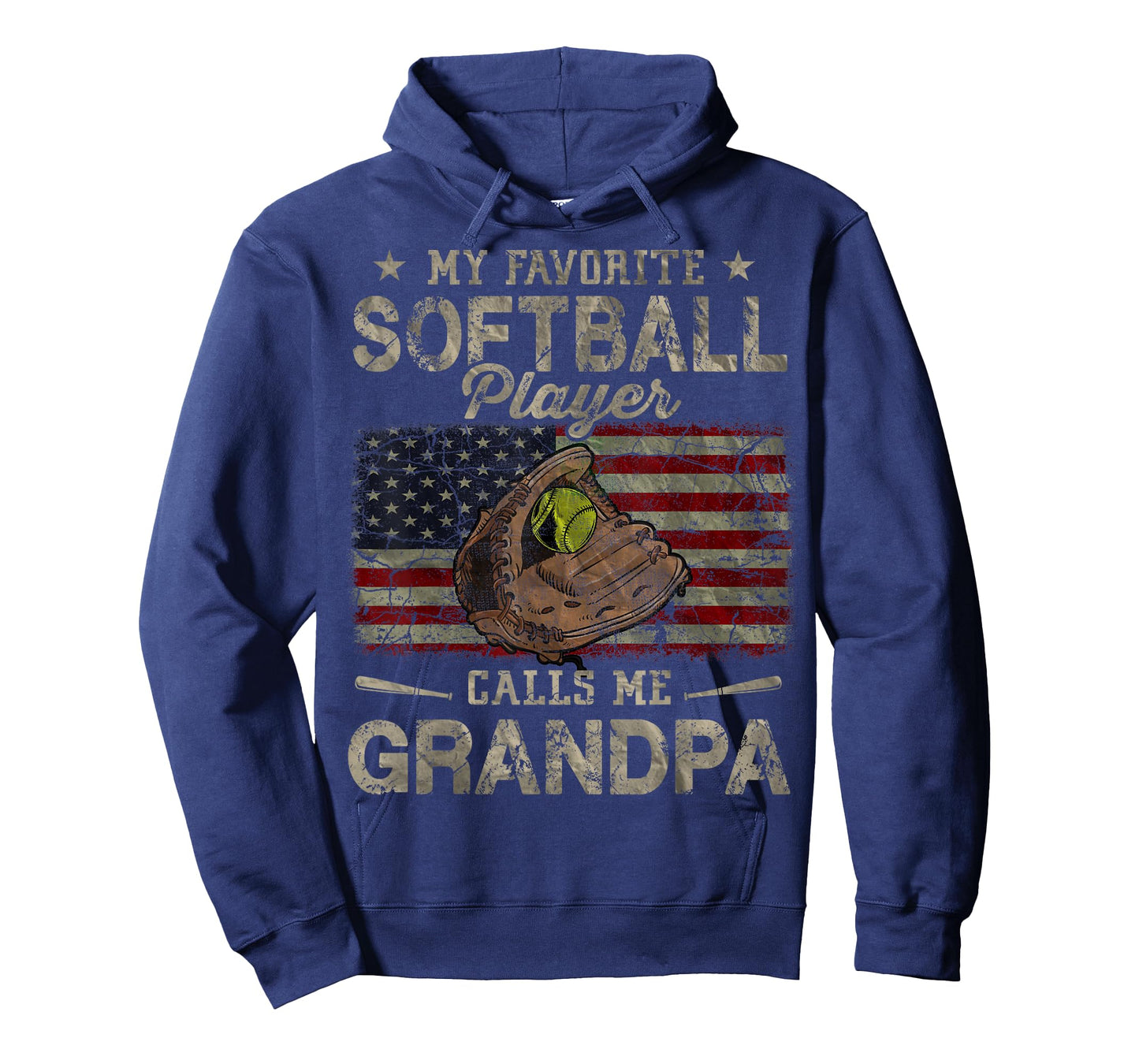 My Favorite Softball Player Calls Me Grandpa Father's Day T-Shirt