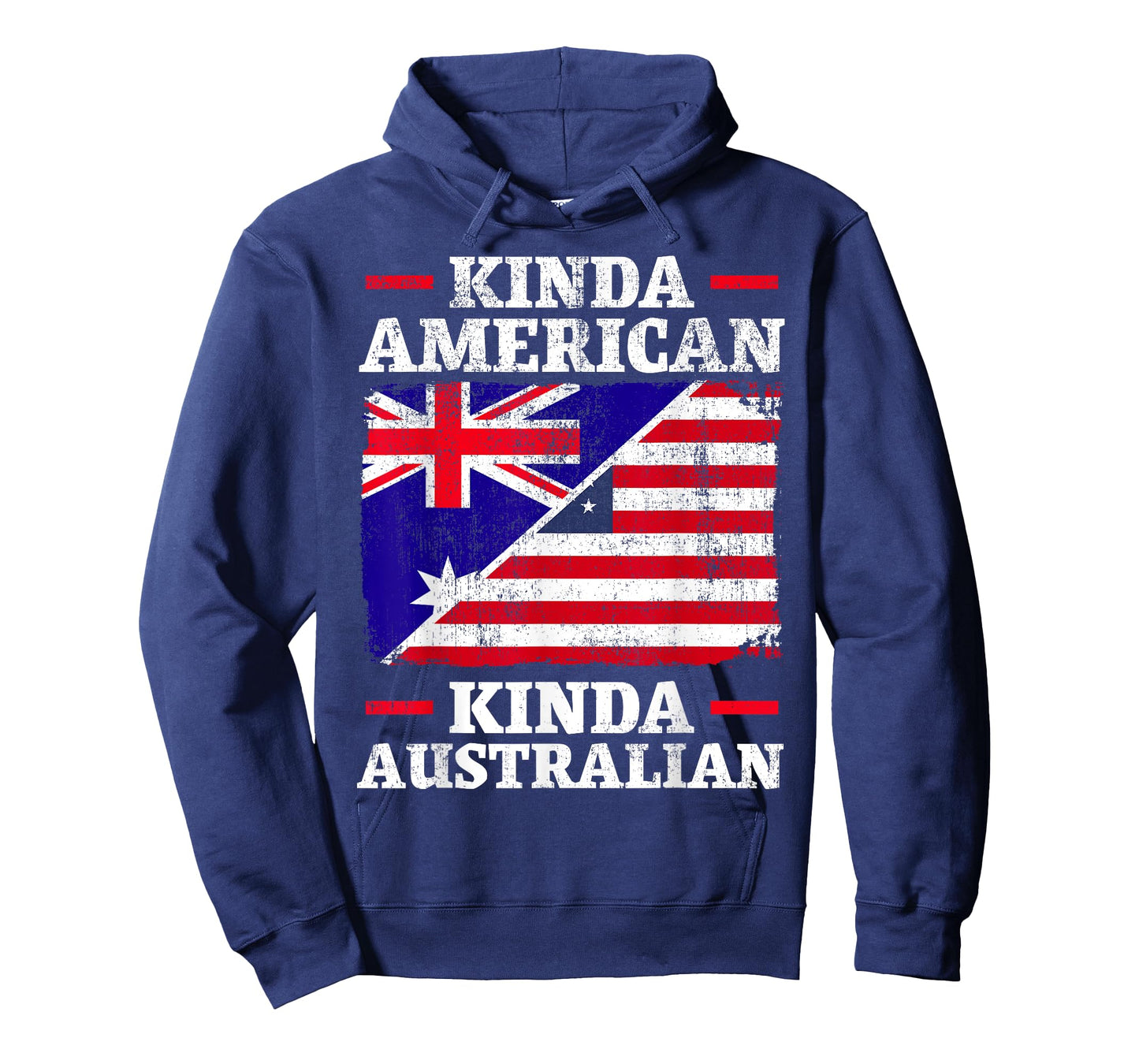 Kinda American Kinda Australian America Australia USA T-Shirt