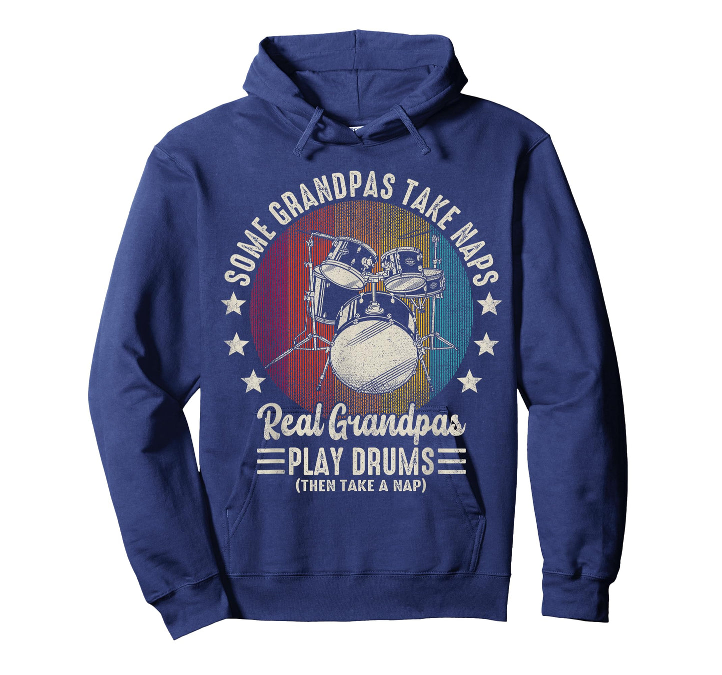 Some Grandpas Take Naps Real Grandpas Play Drums T-Shirt