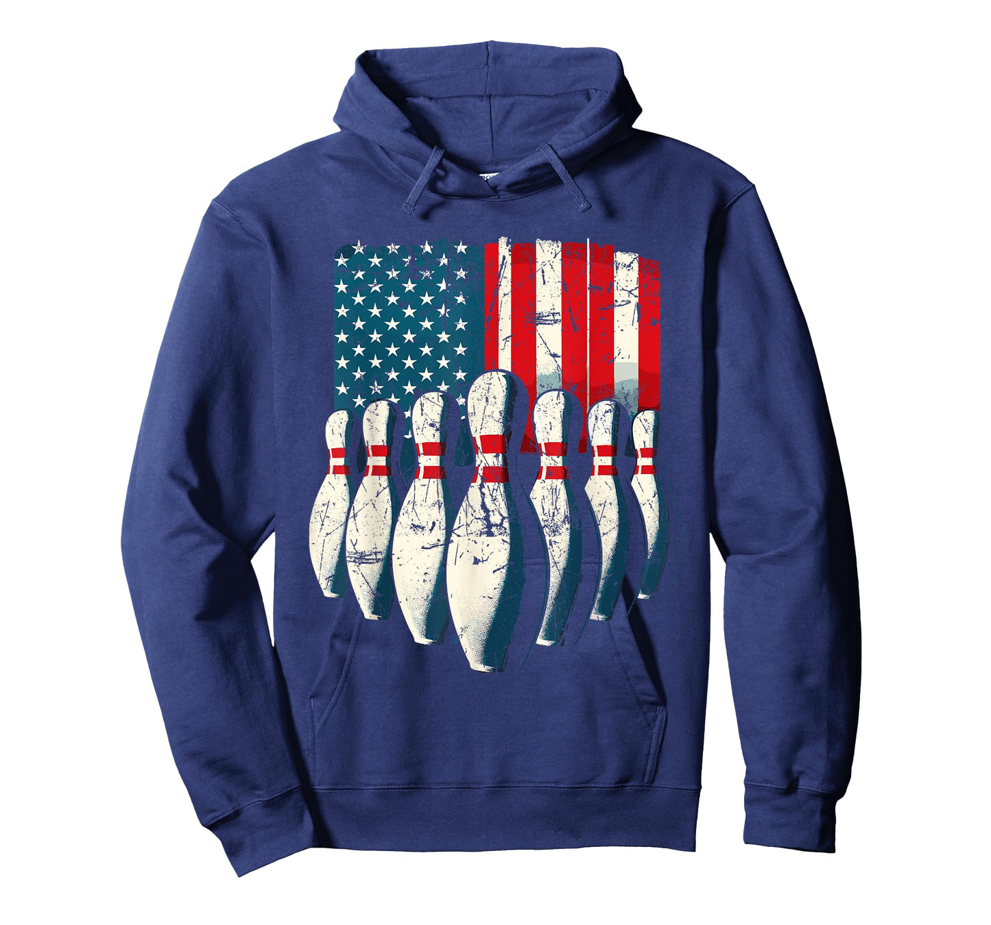 American Flag Bowling T-Shirt