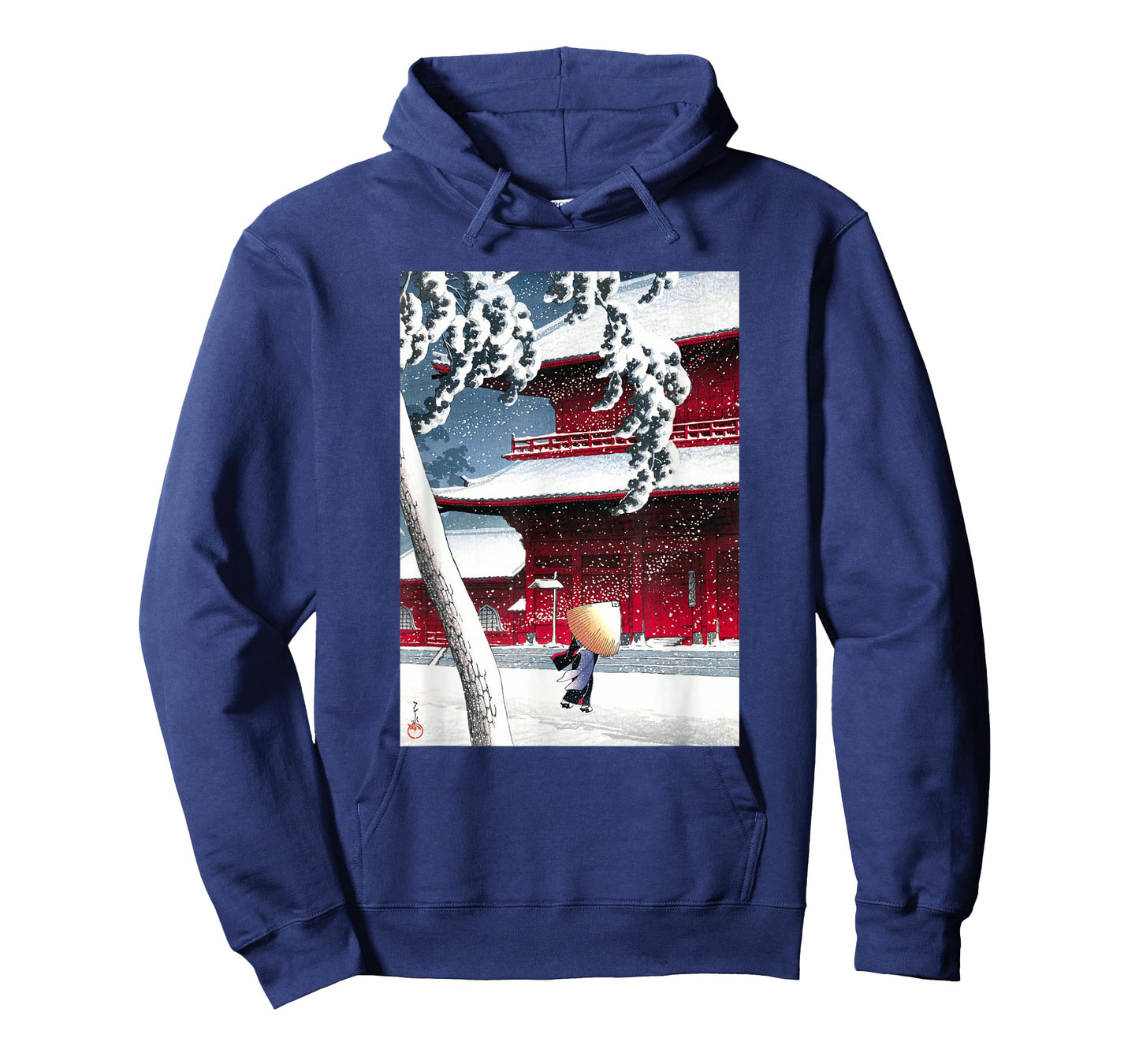 Zojo Shrine in Shiba by Hasui Kawase Shin-hanga Ukiyo-e T-Shirt