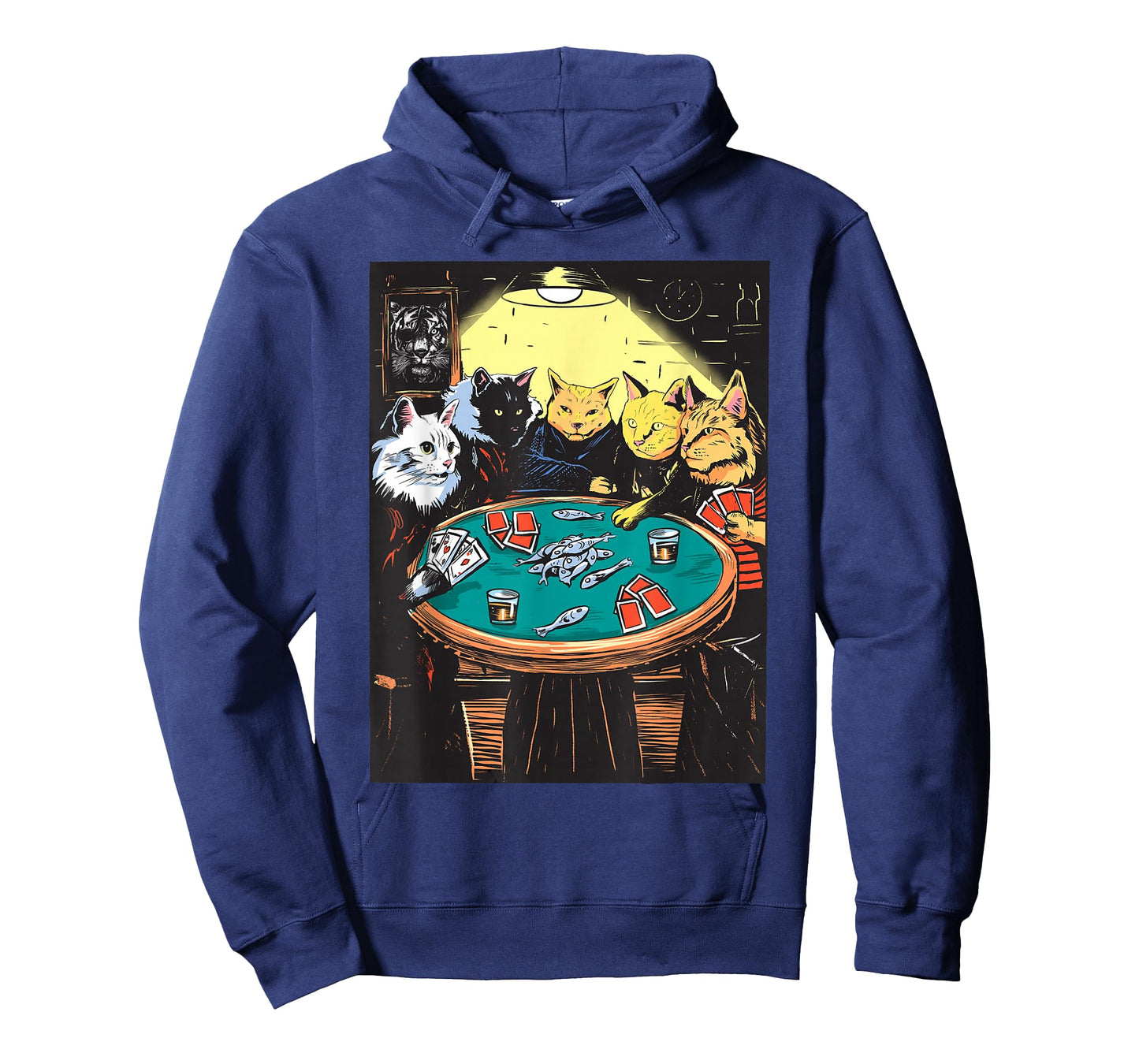 Funny Cats Playing Poker Art Cat T-Shirt