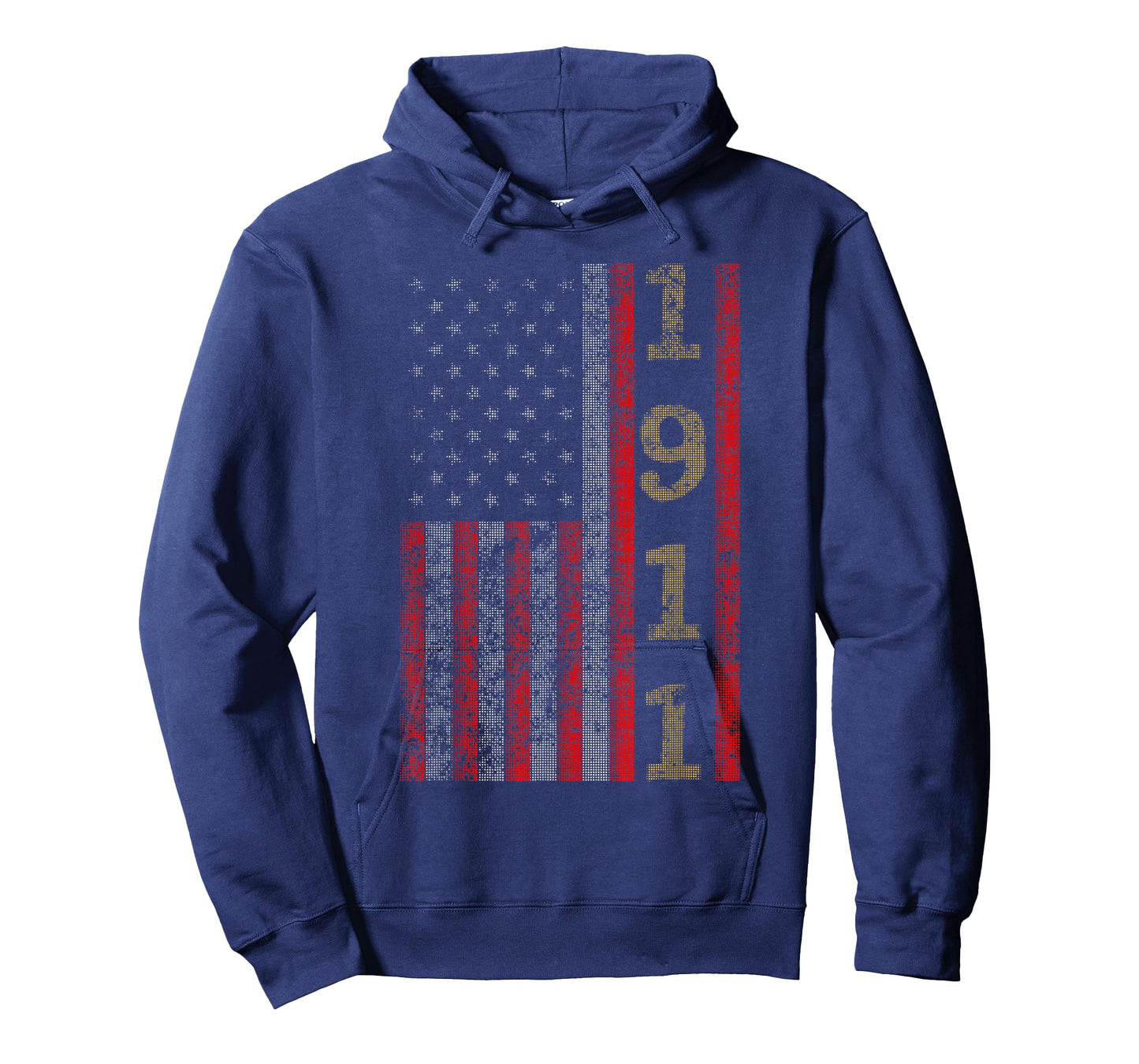 Cool Patriotic 1911 USA - US Flag Birthday Gift Idea T-Shirt T-Shirt