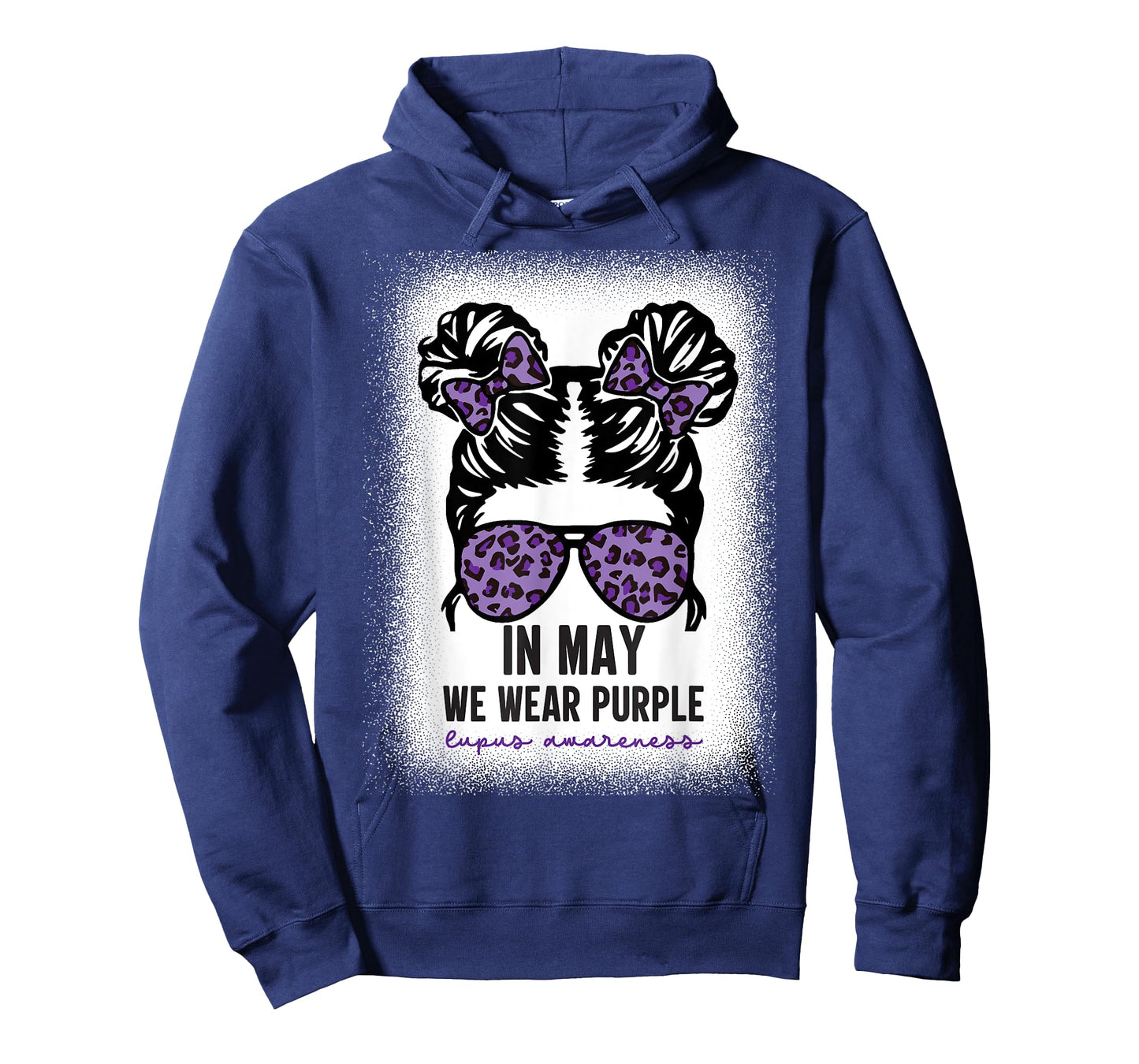 In May We Wear Purple Systemic Lupus Erythematosus Awareness T-Shirt