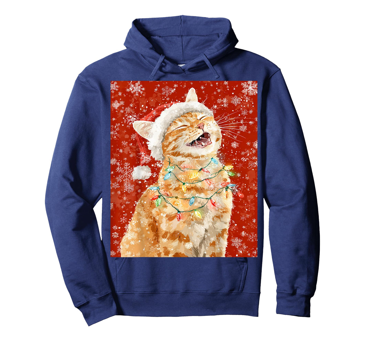 Christmas Orange Cat T-Shirt