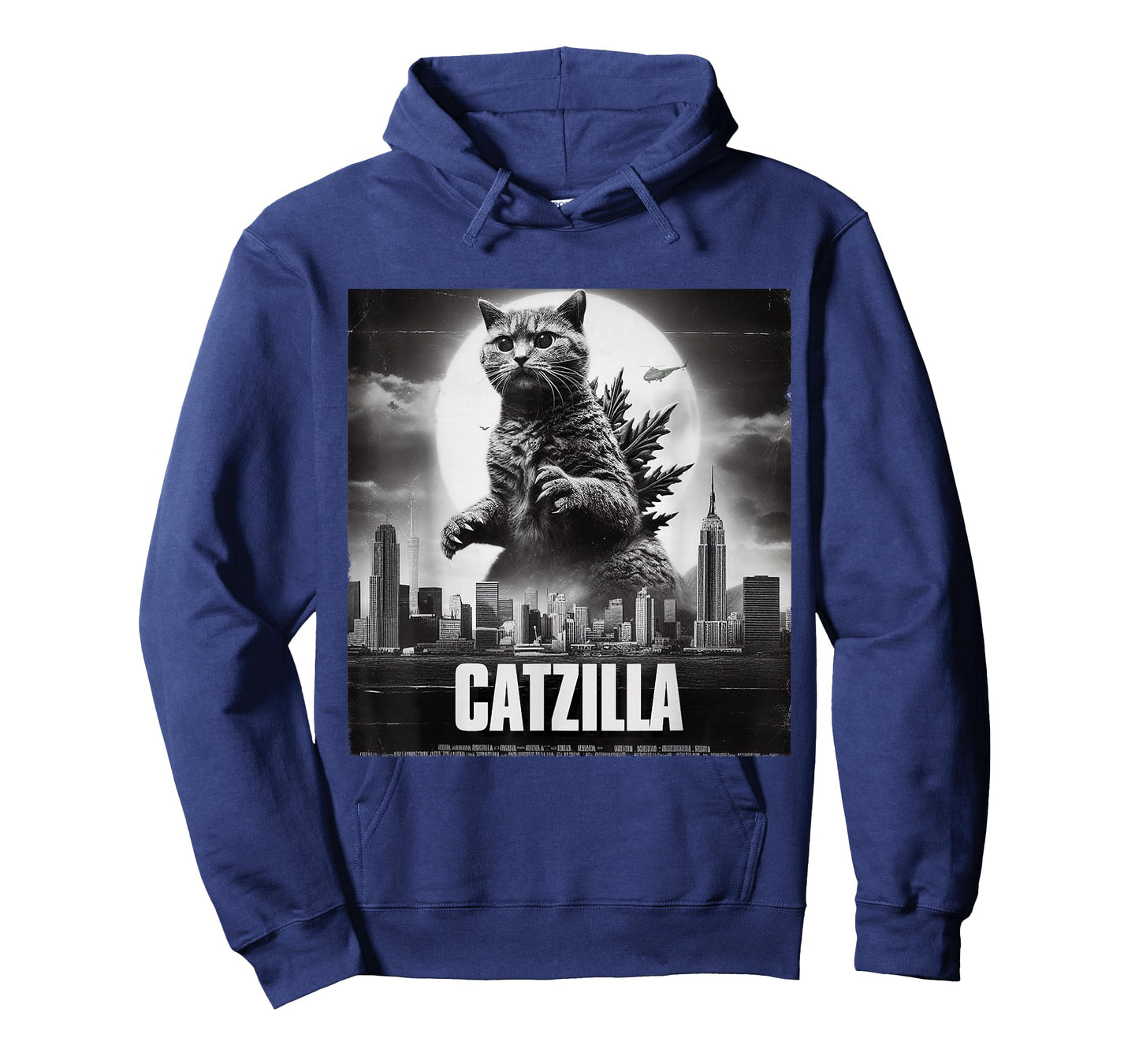 Catzilla Cat Japanese Art Funny T-Shirt