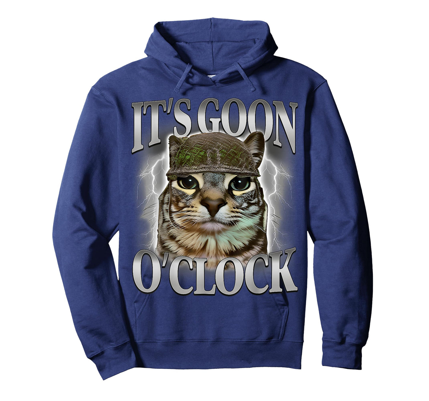 It's Goon O'clock Funny Cat Gen Z Joke Men Women T-Shirt