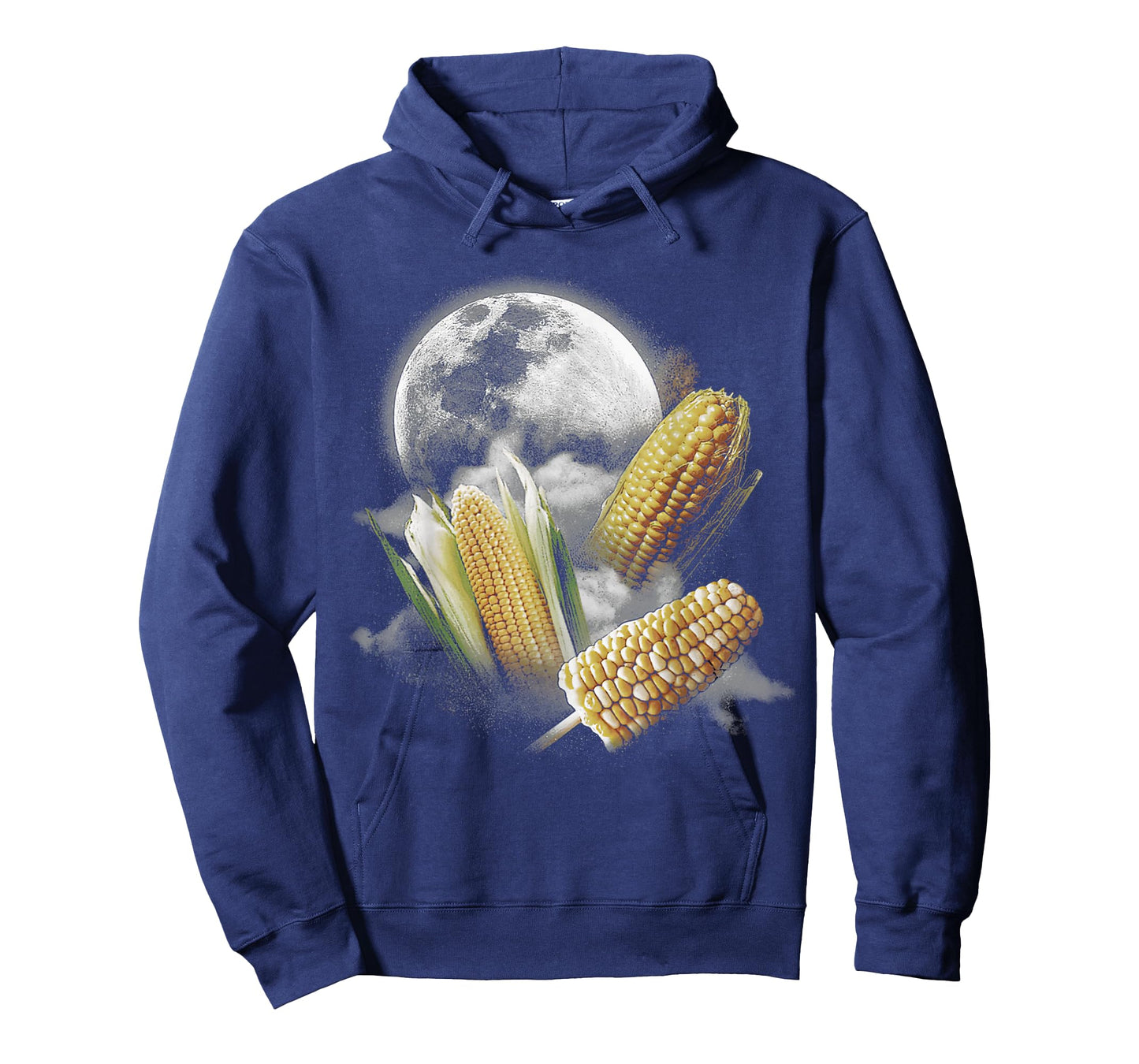 Corn At Moon 3 Wolfs Funny Wolves Parody T-Shirt