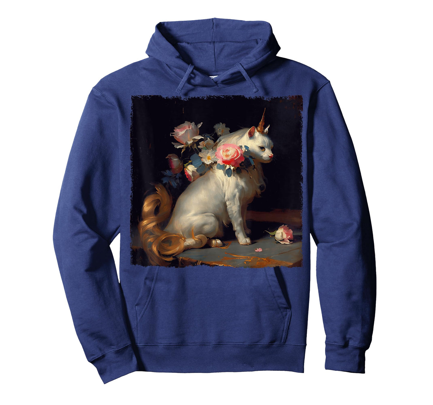 Funny Cat Unicorn Flower for Kids, Women, Men T-Shirt