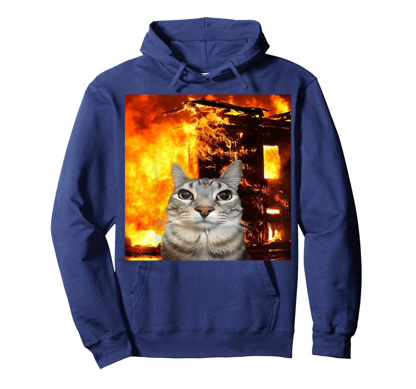 Funny Cat Meme Boys Girls Kids Women Men Teens Silly Graphic T-Shirt