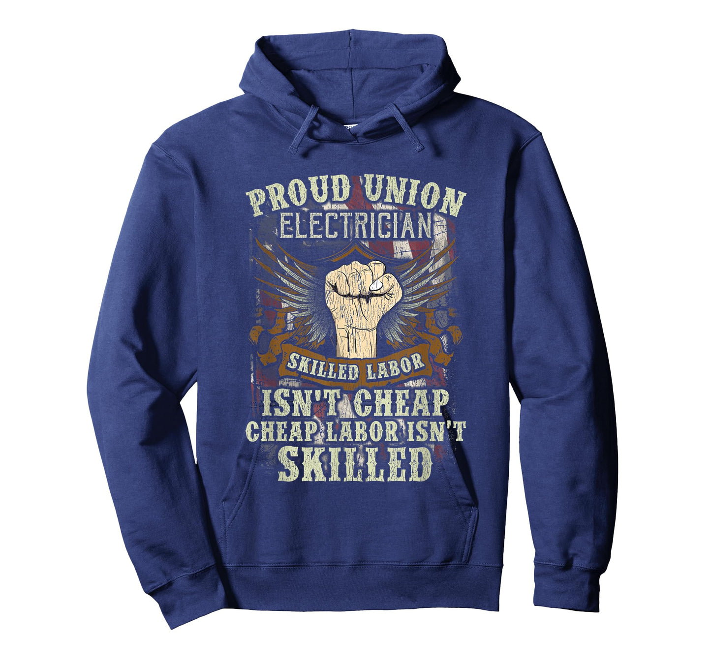 Union Electrician Shirt Proud Skilled Labor Isn't Cheap Tee