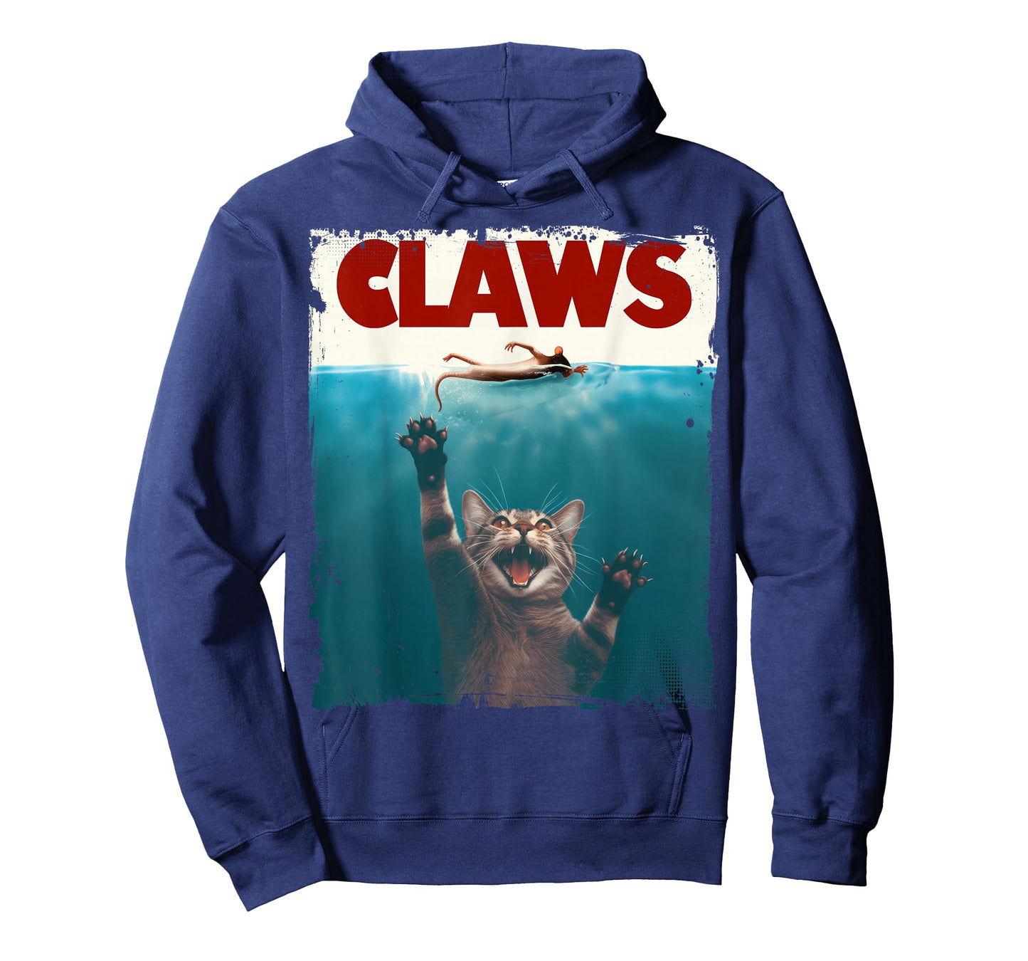 Claws Funny Cat I Love Cat Paws Cat Parody Animal Lover T-Shirt