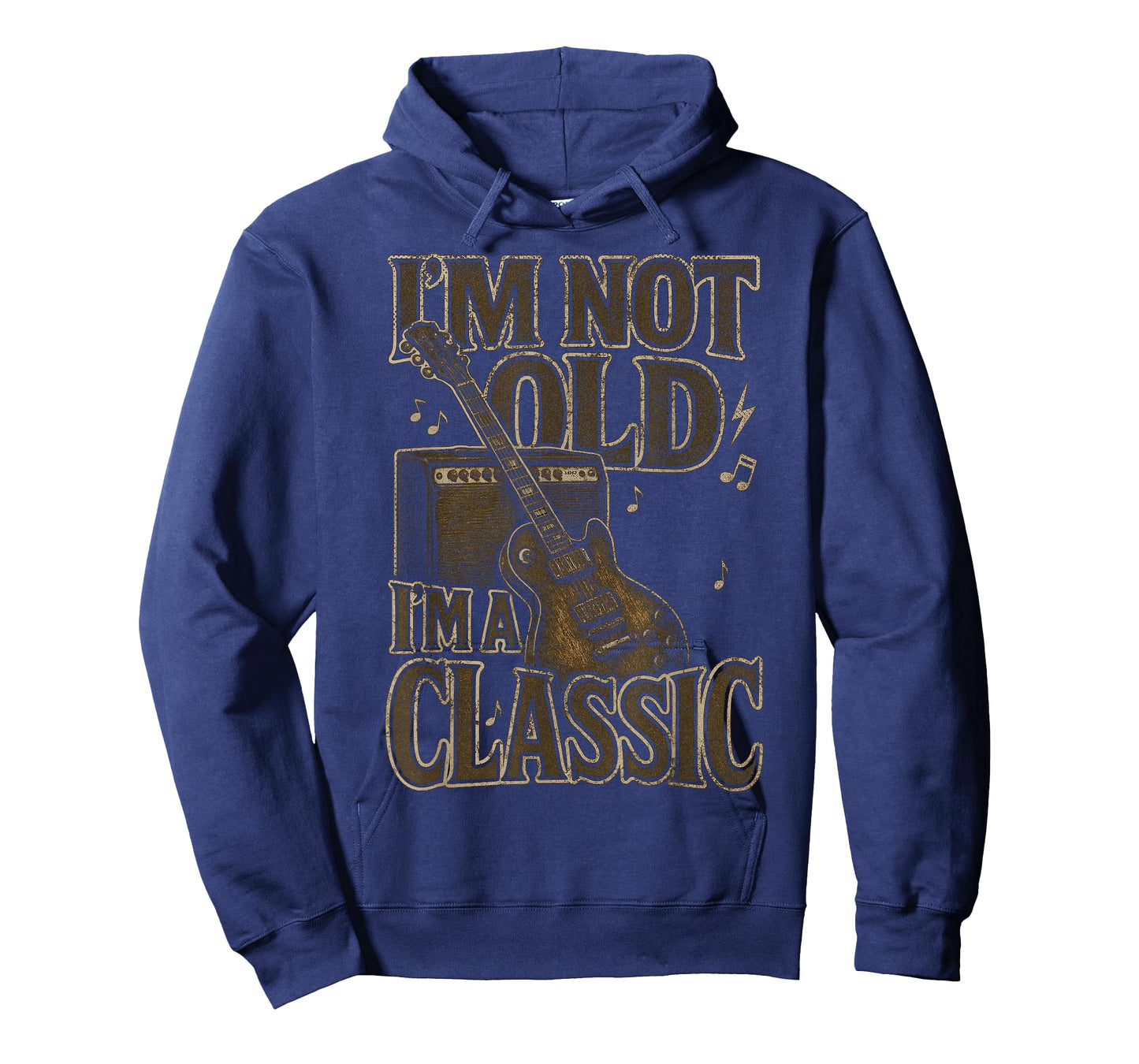 Iโm Not Old Iโm A Classic Shirt Vintage Guitar Music Lover T-Shirt