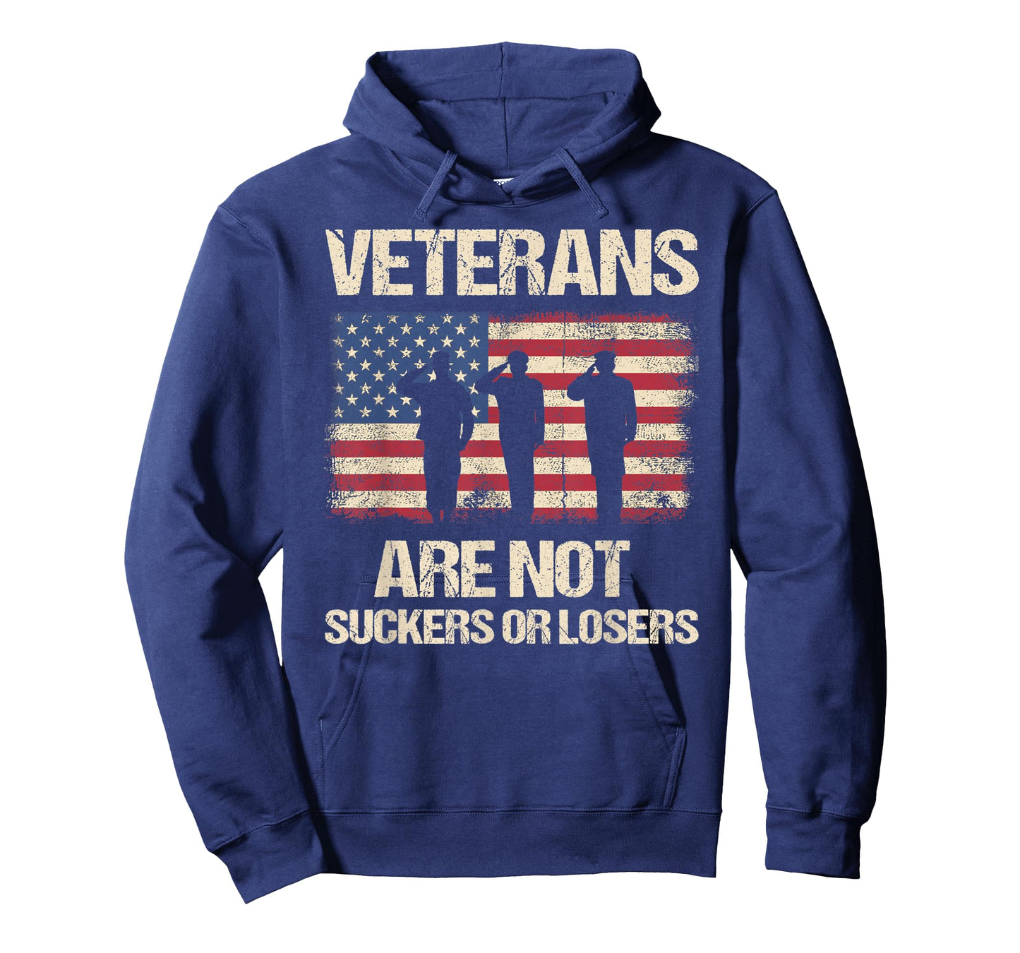 Veterans Are Not Suckers Or Losers Biden 2020 ANTI TRUMP T-Shirt