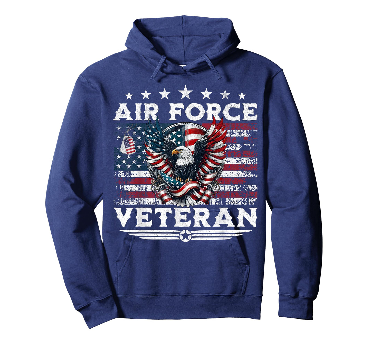 Veteran US Air Force American USA Flag Patriotic Veterans T-Shirt