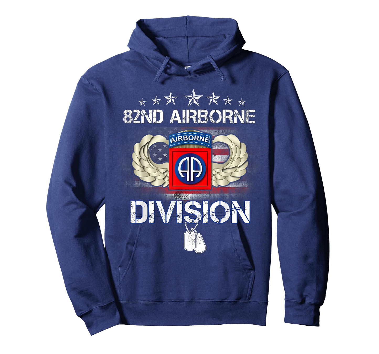 U.S. 82nd Airborne Division Vintage American Flag Gifts T-Shirt