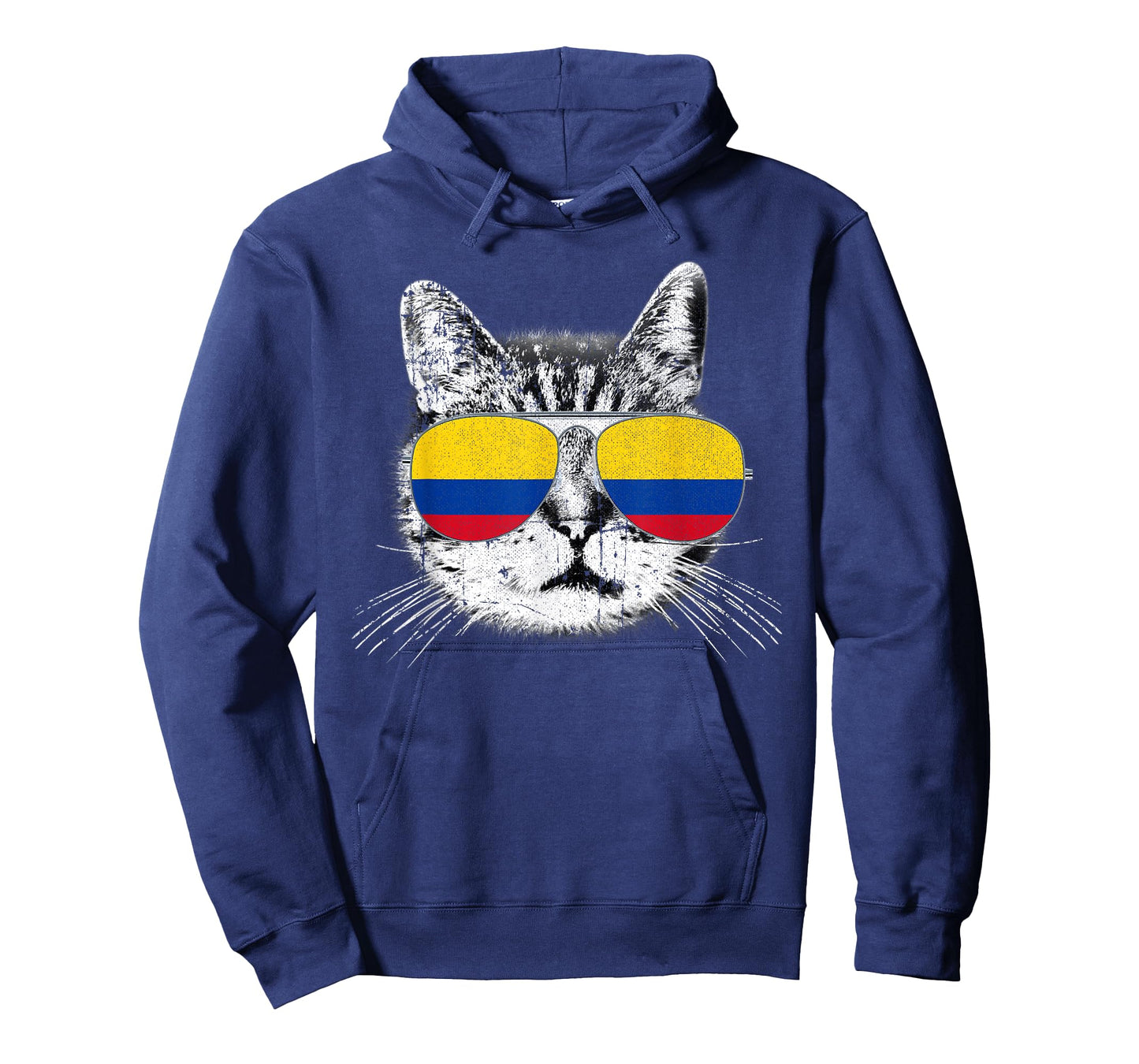 Colombia Flag Shirt Colombian Pride Cat Men Women Kids Gift T-Shirt