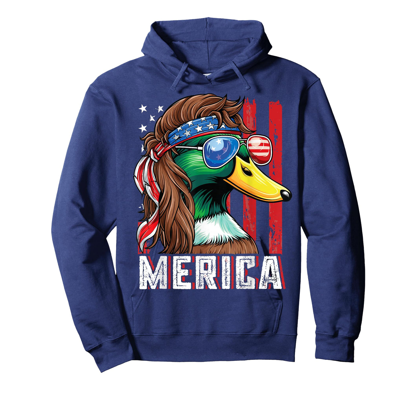 Duck Hunter Shirt USA Flag Merica Funny Waterfowl Hunting T-Shirt