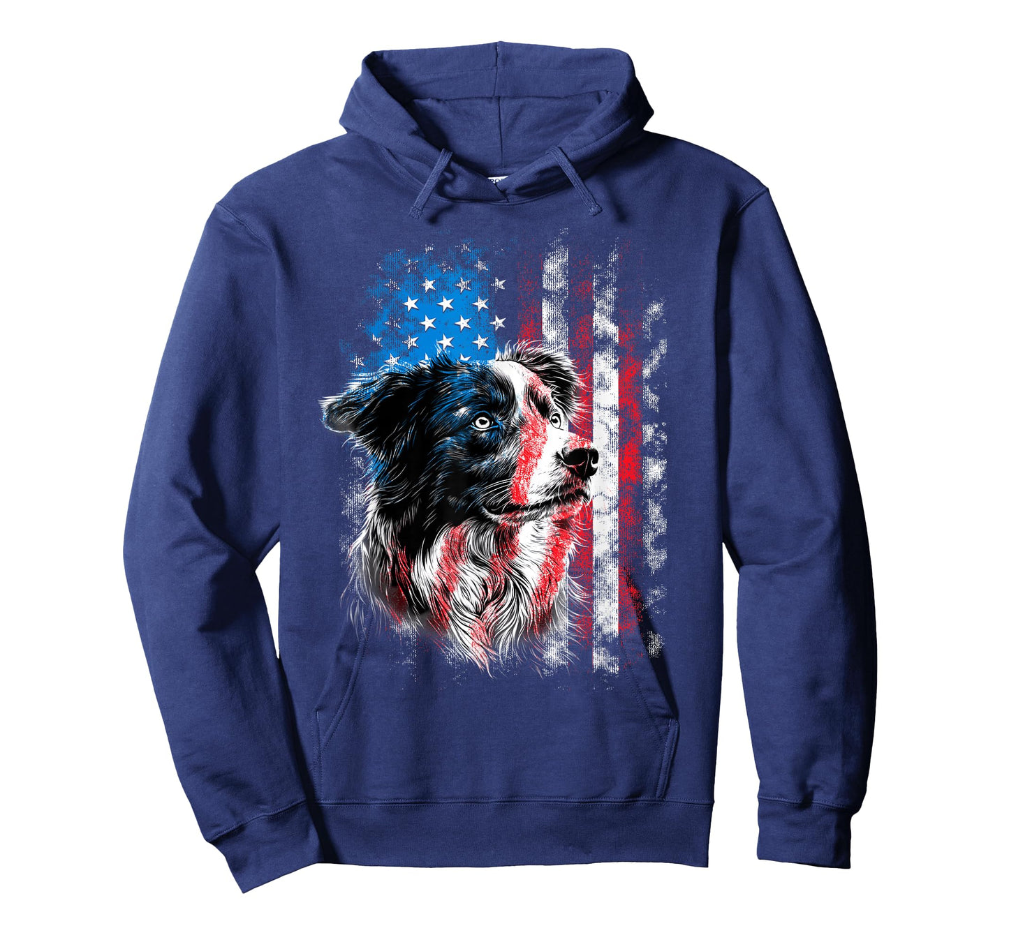 Australian Shepherd 4th of July Dog Lover Men Women T-Shirt