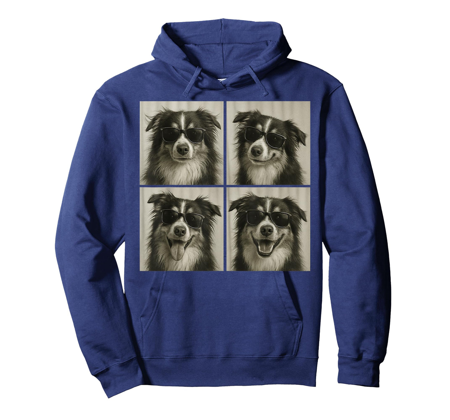 Funny Australian Shepherd Lover Cute Aussie Dog Photo Booth T-Shirt for Men Women Kids