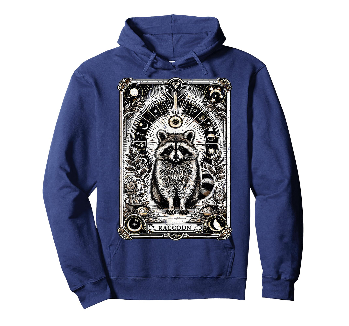 Raccoon Tarot Card Racoon Mystic Occult Raccoon T-Shirt