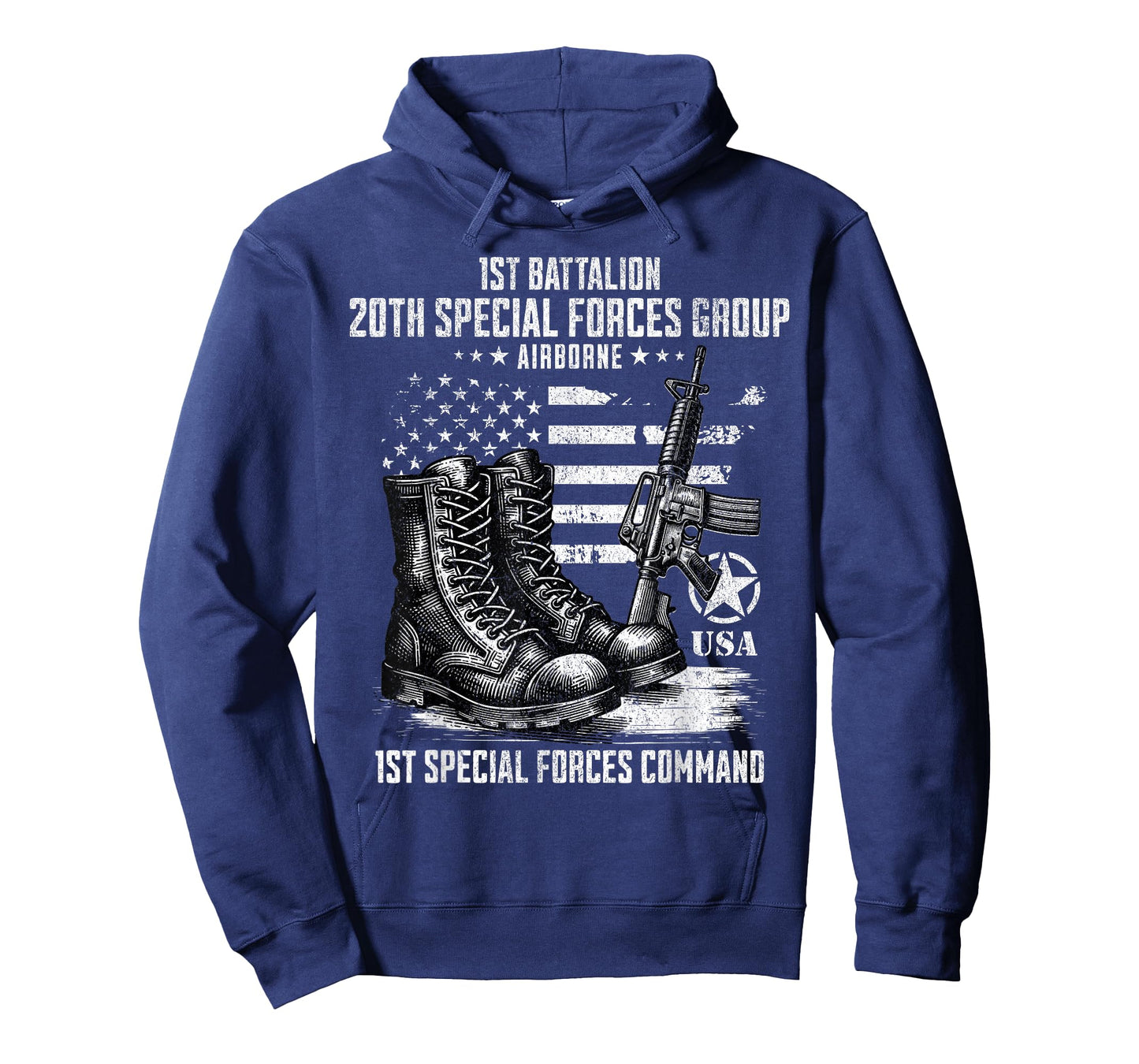 1st Battalion 20th Special Forces Group Airborne Veteran T-Shirt